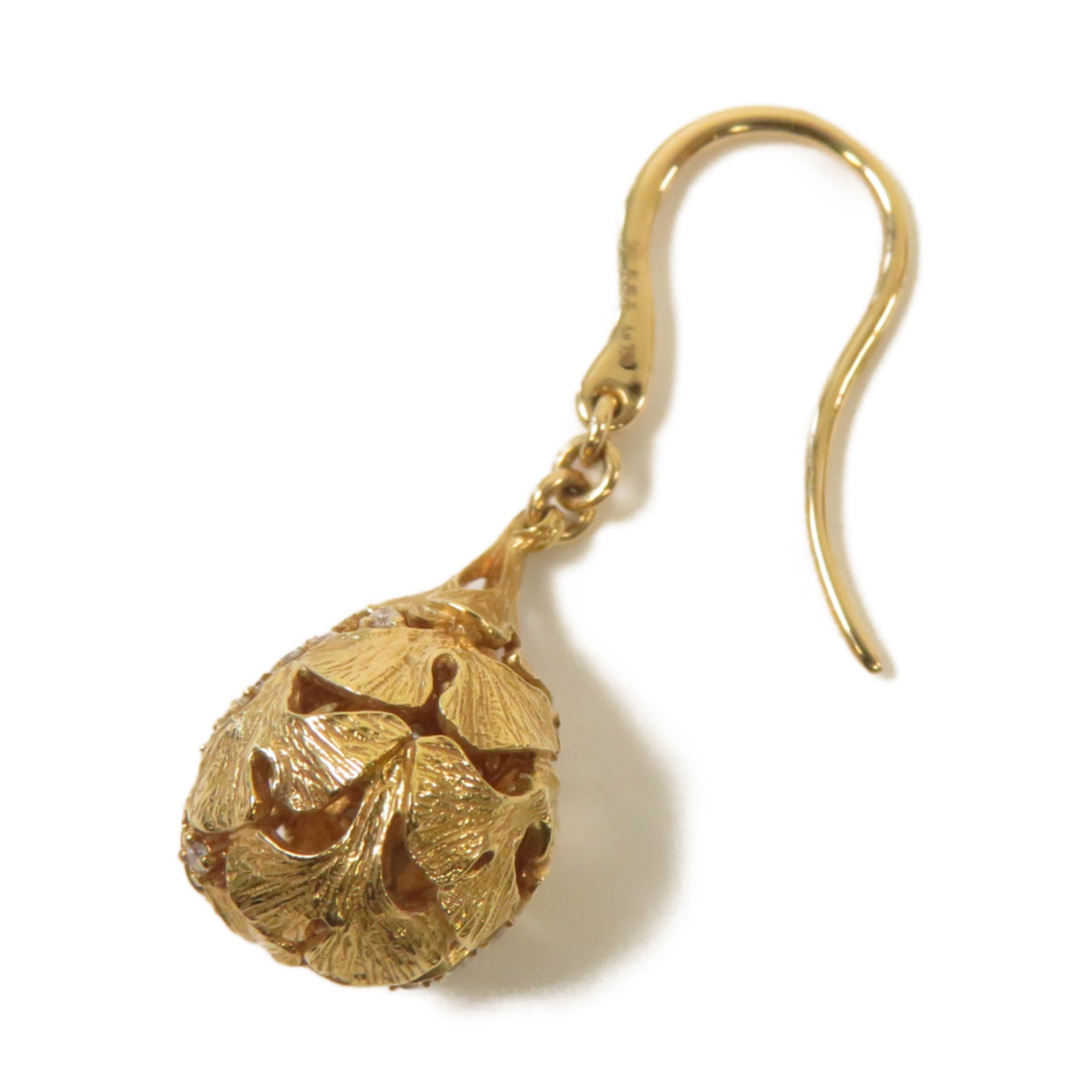 JEWELRY 18K黃金Earrings鑽石耳環