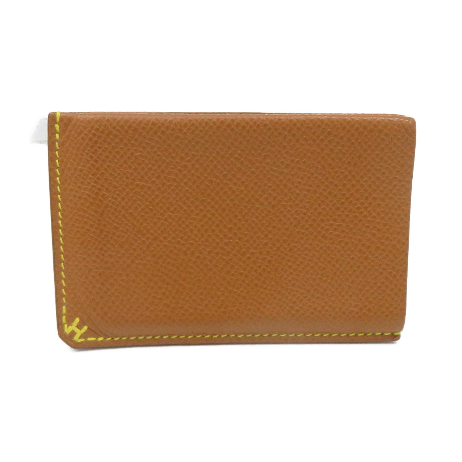 HERMES Epsom皮革Card Case卡套Gold啡色