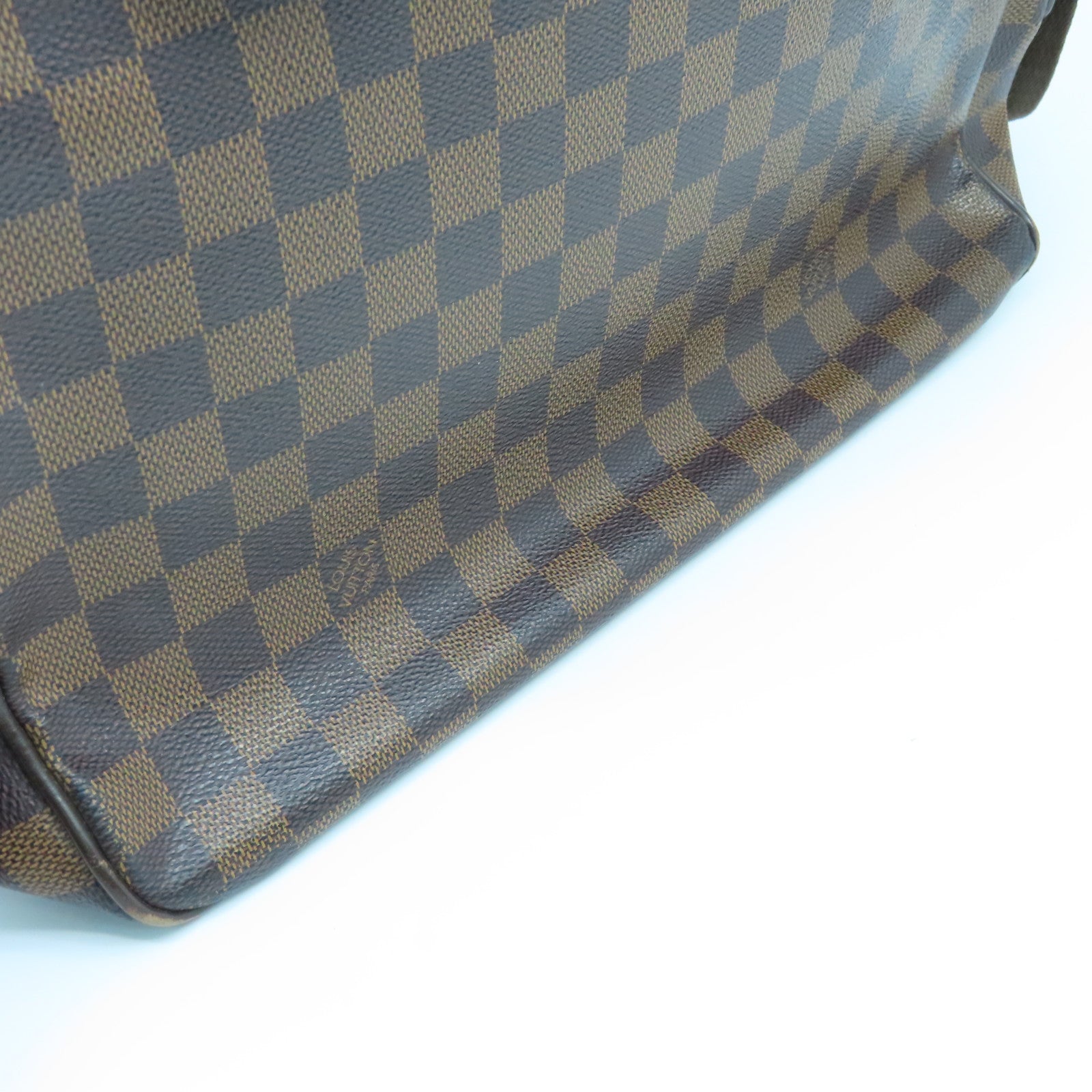 LOUIS VUITTON Damier Shelton MM Shoulder Bag金扣肩背袋啡色