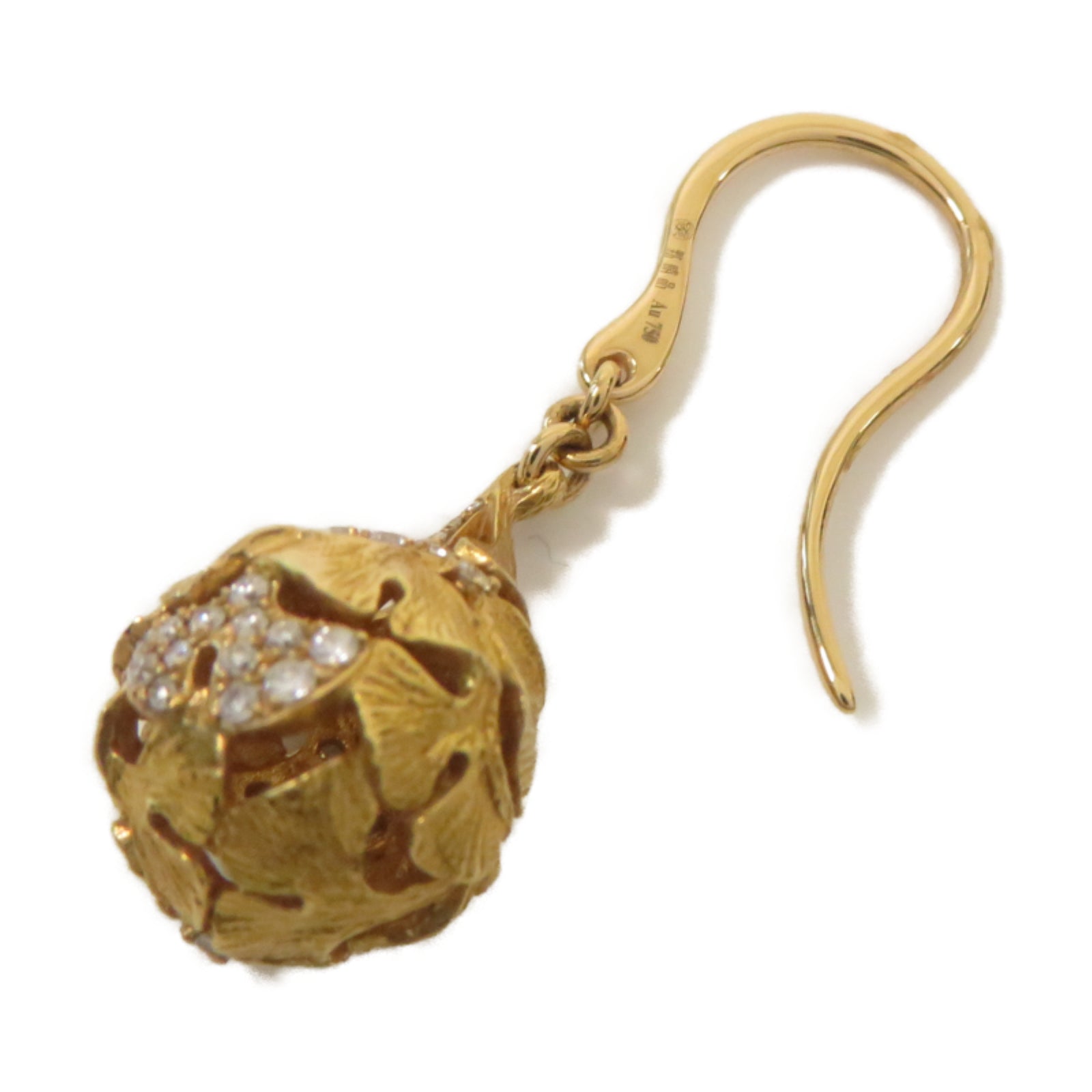 JEWELRY 18K黃金Earrings鑽石耳環