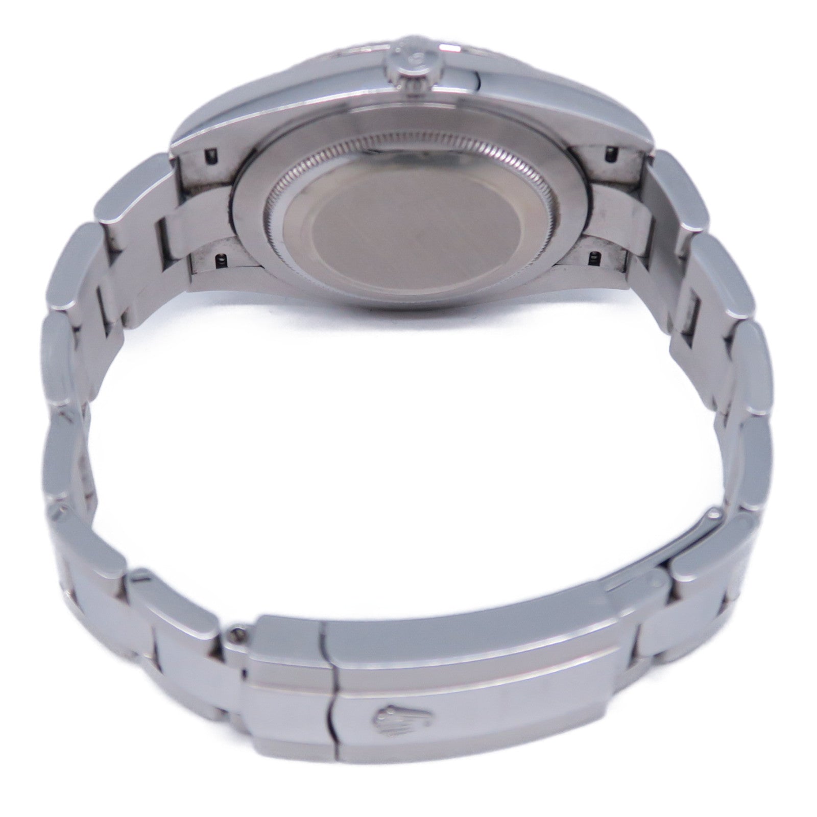 ROLEX 18K白金/不鏽鋼Datejust手錶自動機芯黑色