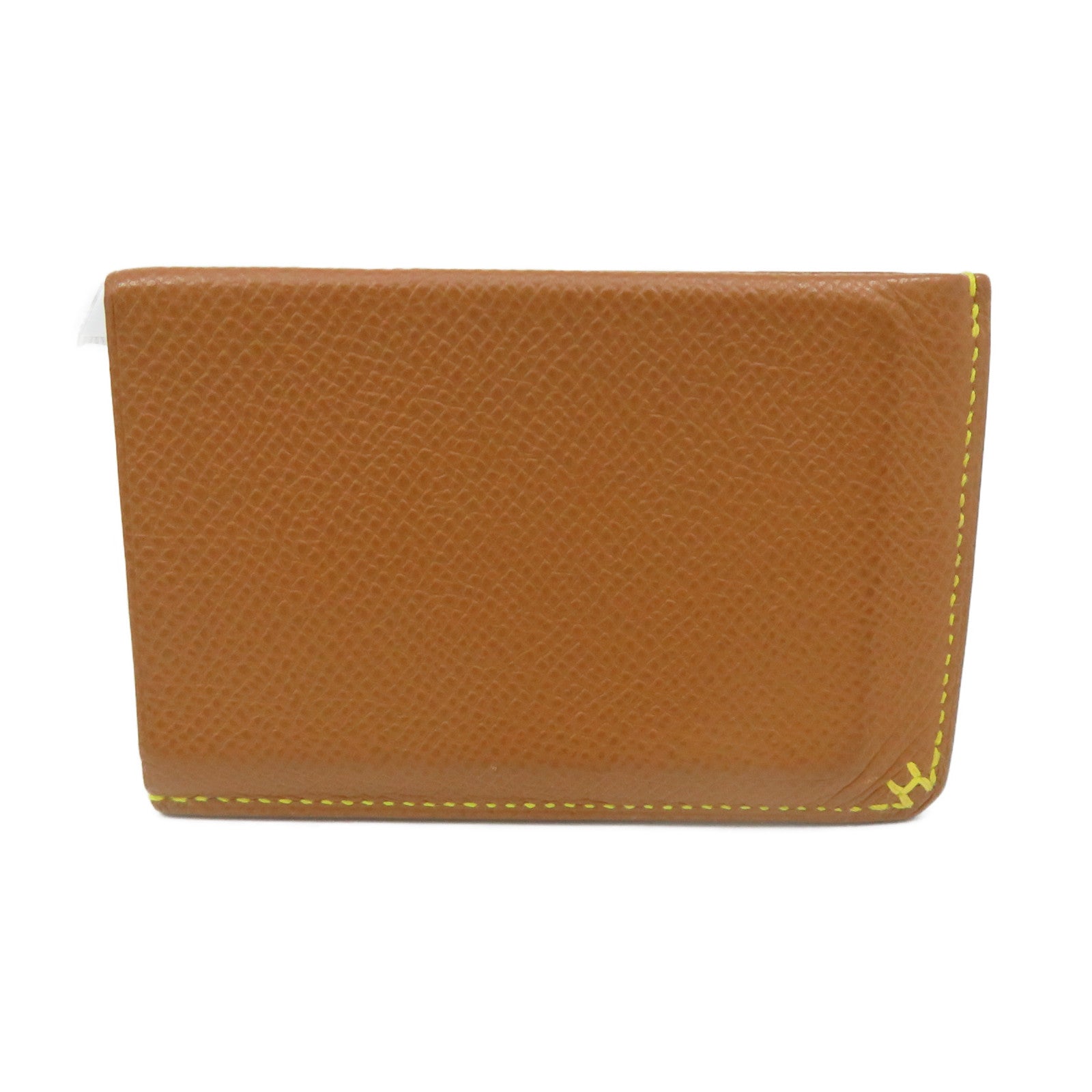 HERMES Epsom皮革Card Case卡套Gold啡色