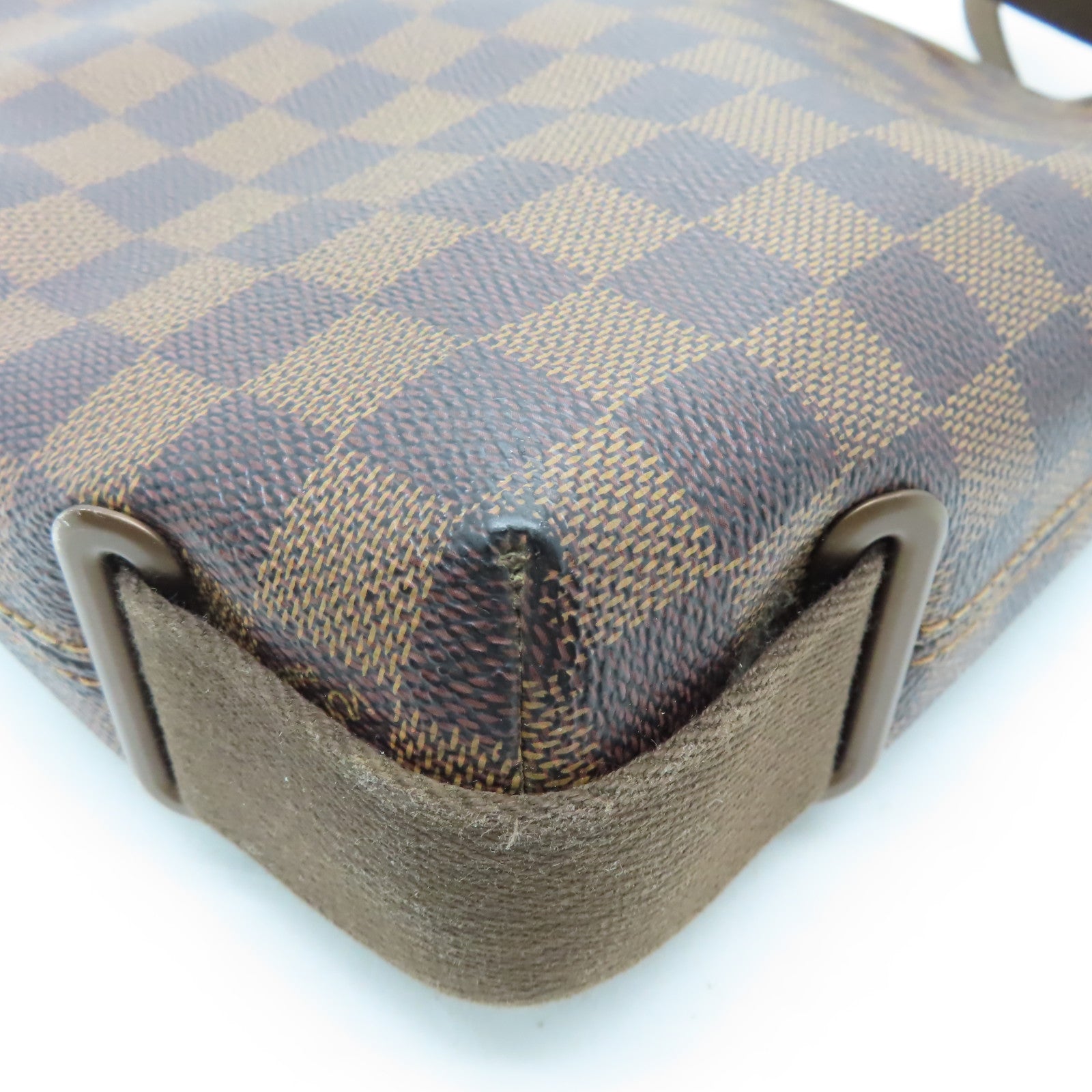 LOUIS VUITTON Damier Brooklyn PM肩背袋啡色