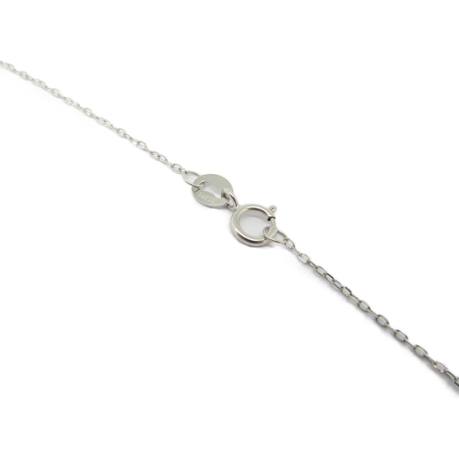 JEWELRY 18K白金Diamond Necklace 0.434ct鑽石項鍊
