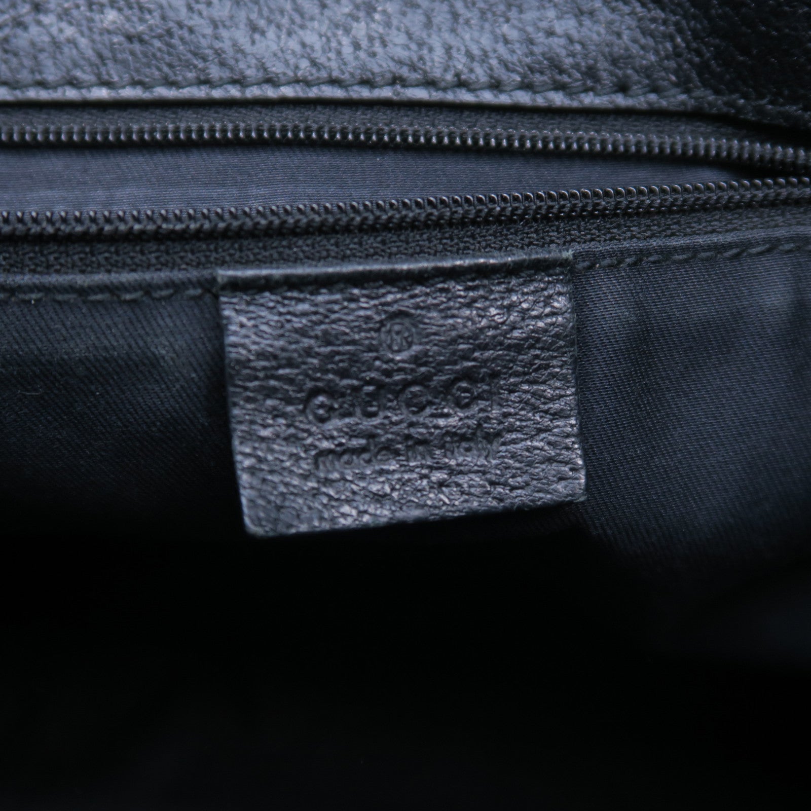 GUCCI 帆布Cross Carry bag銀扣肩背袋黑色