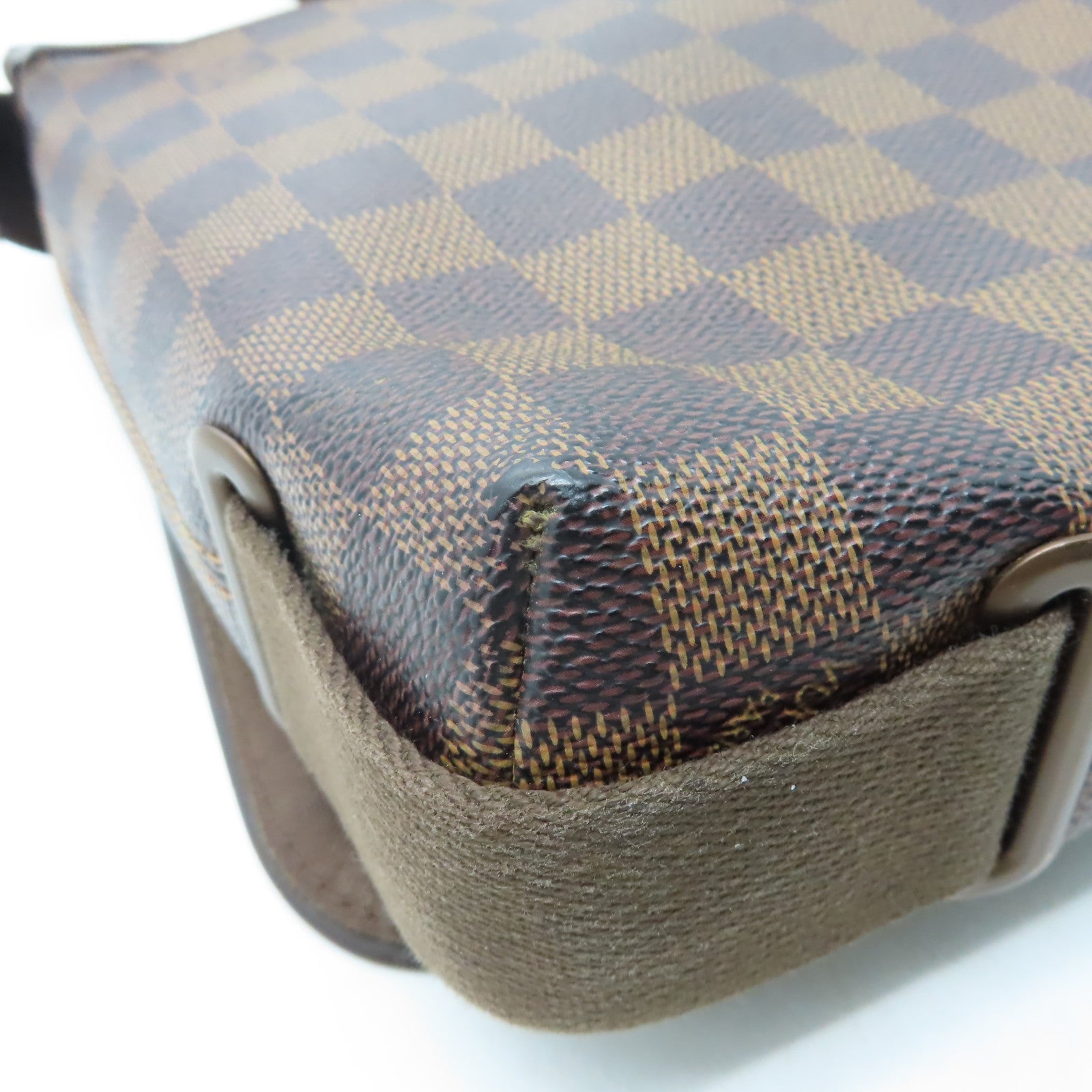 LOUIS VUITTON Damier Brooklyn PM肩背袋啡色