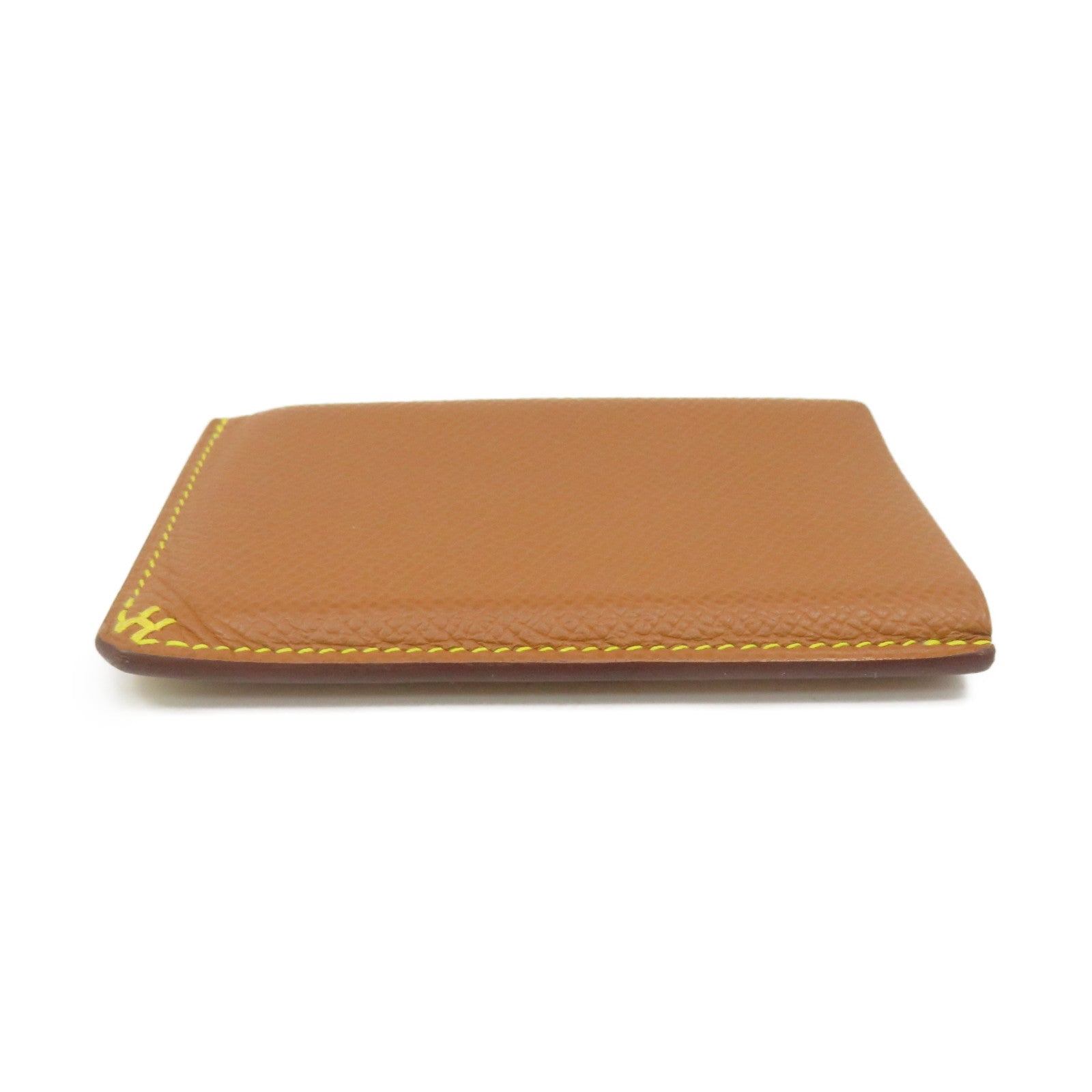HERMES Epsom皮革Card Case卡套Gold啡色