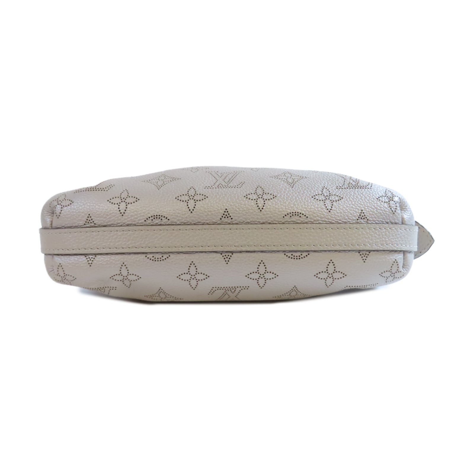 LOUIS VUITTON Mahina Scara Mini銀扣肩背袋銀色