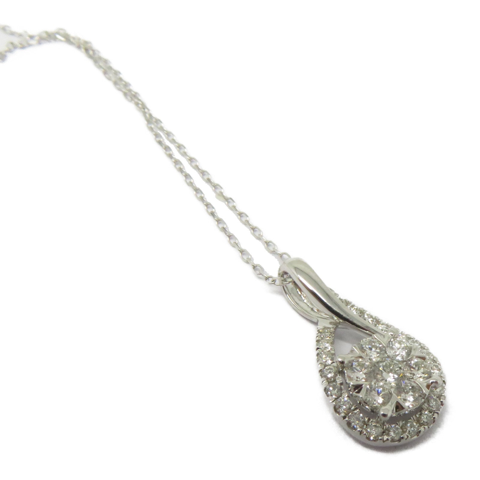 JEWELRY 18K白金Diamond Necklace 0.434ct鑽石項鍊