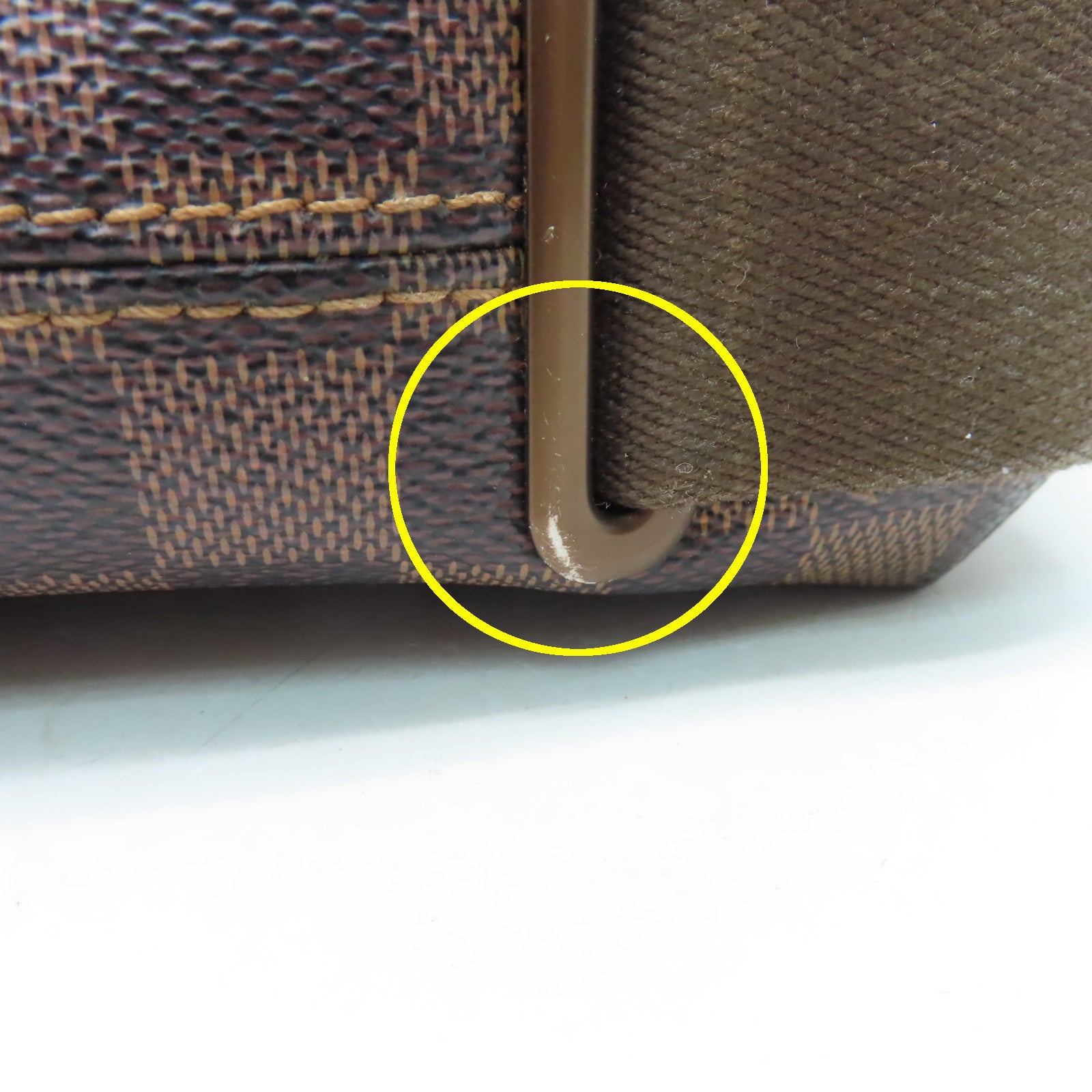LOUIS VUITTON Damier Brooklyn PM肩背袋啡色