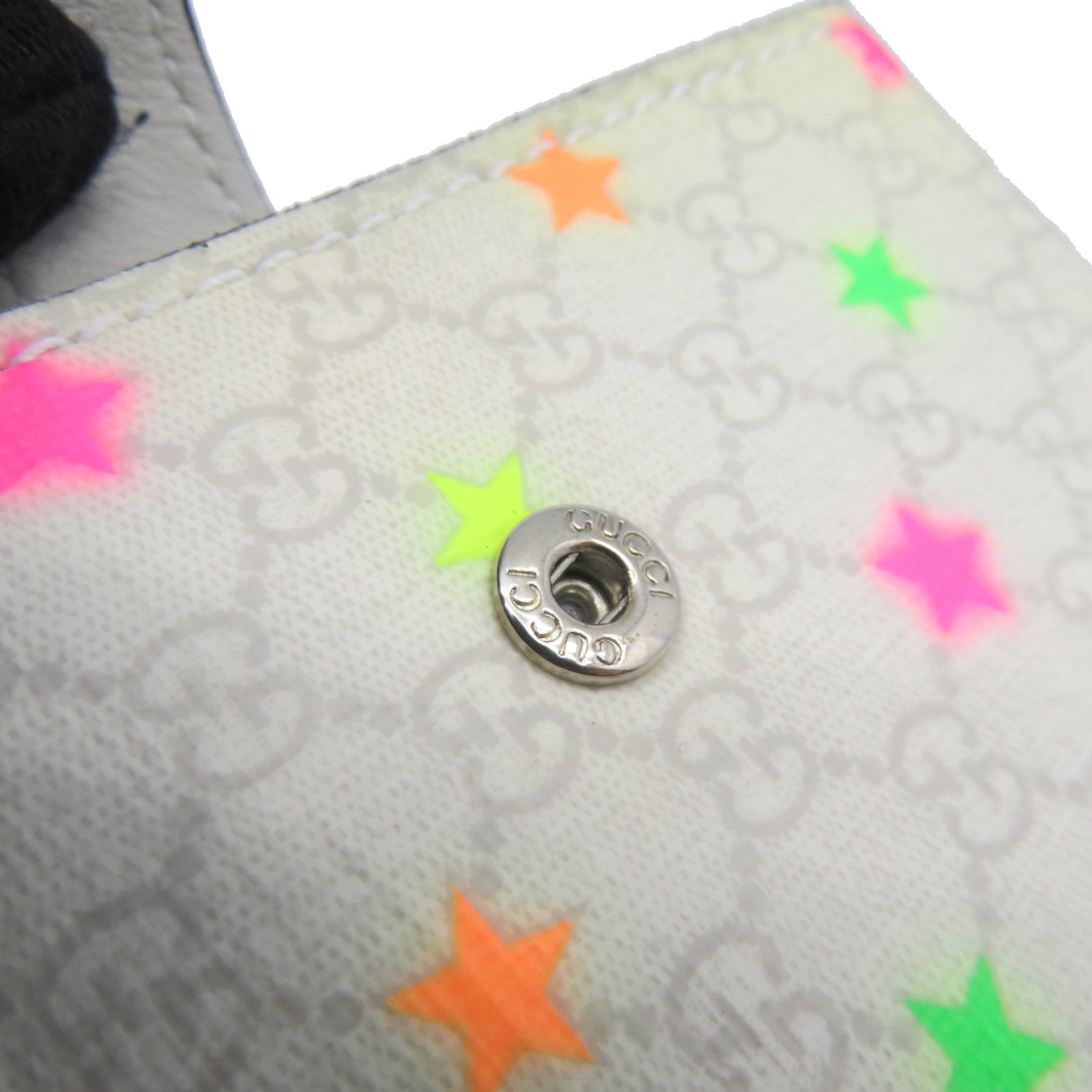 GUCCI 塗層帆布Card Case卡套米白色/彩色