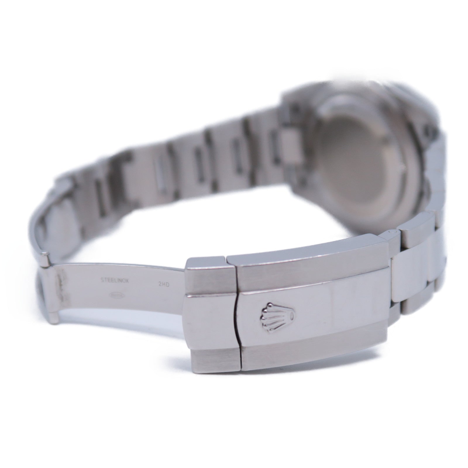 ROLEX 18K白金/不鏽鋼Datejust手錶自動機芯黑色