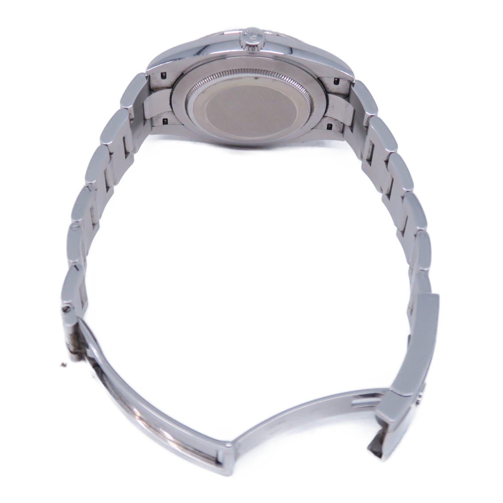 ROLEX 18K白金/不鏽鋼Datejust手錶自動機芯黑色
