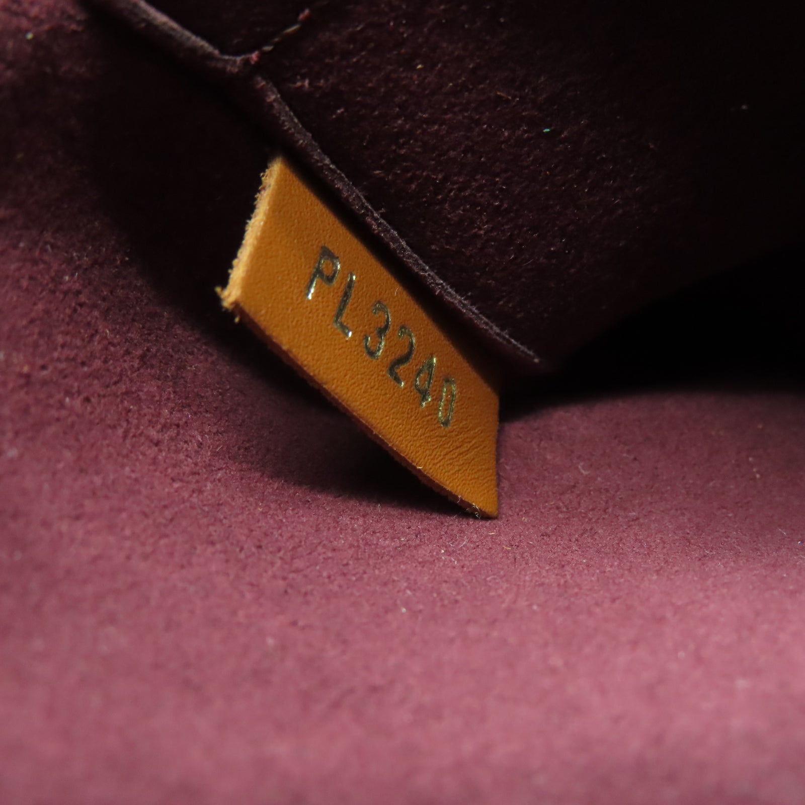 LOUIS VUITTON 【激減優惠】帆布Deauville Mini金扣肩背袋紅色/棕色