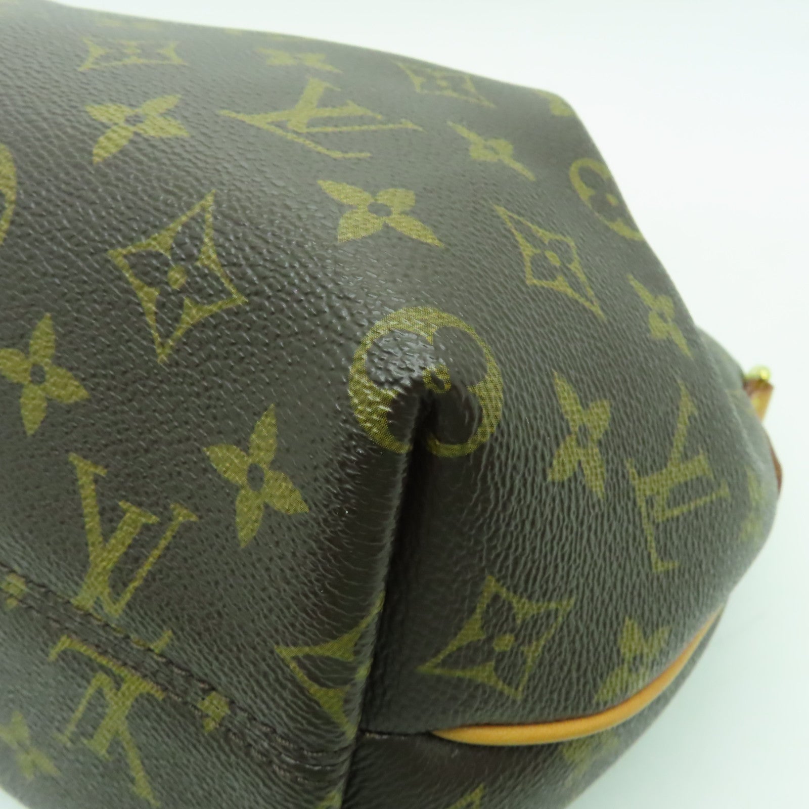 LOUIS VUITTON Monogram Turenne PM金扣手挽肩背兩用袋啡色