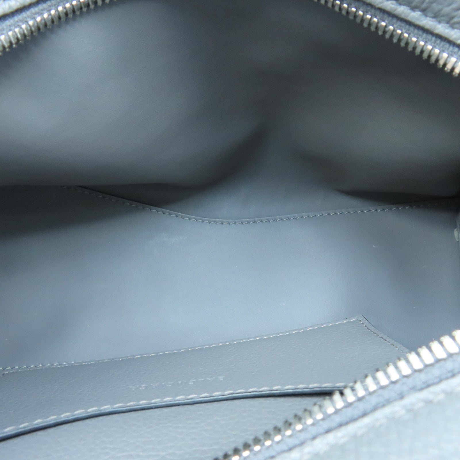 BALENCIAGA 牛皮皮革Classic City Mini銀扣手挽肩背兩用袋灰色