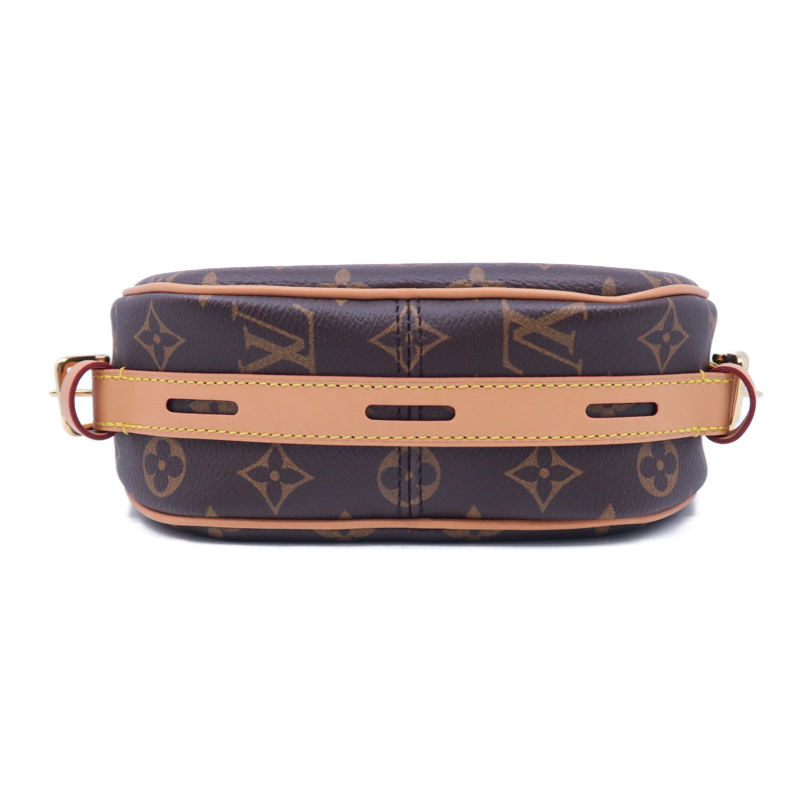 LOUIS VUITTON Monogram Boite Chapean Soulpe MM金扣肩背袋啡色