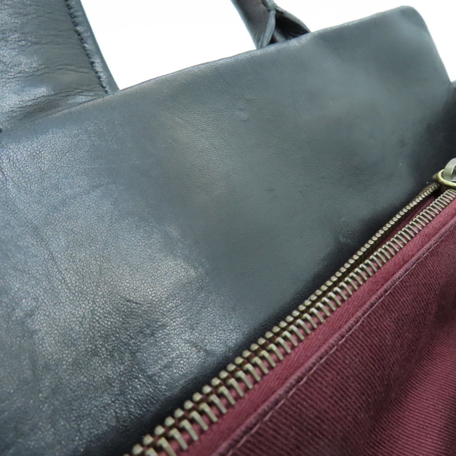 CHANEL 菱格牛皮皮革Shoulder Bag金扣手挽肩背两用袋黑色