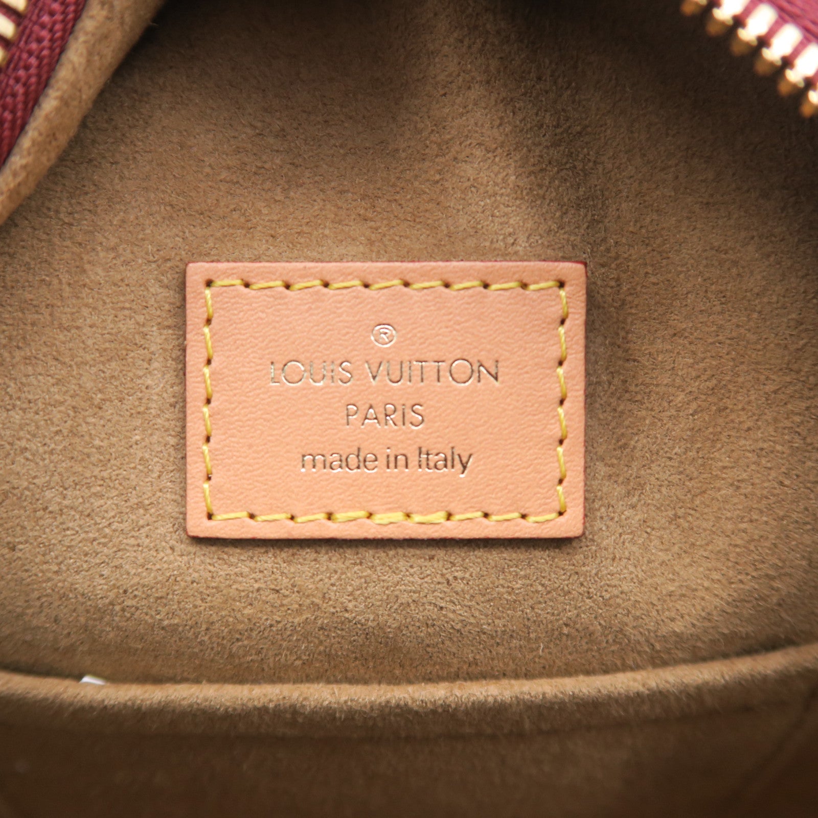 LOUIS VUITTON Monogram Boite Chapean Soulpe MM金扣肩背袋啡色