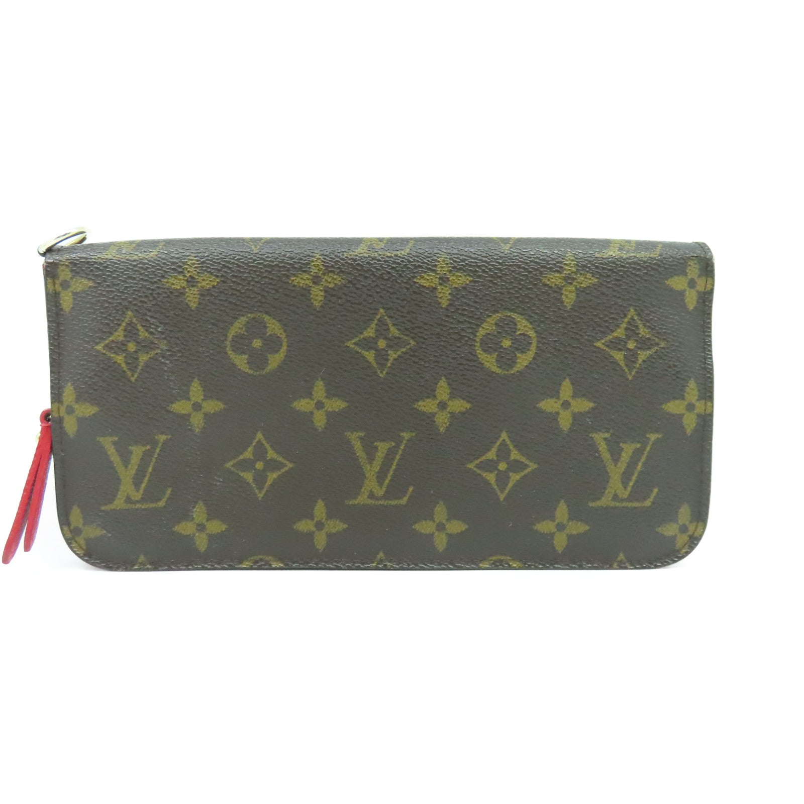 LOUIS VUITTON Monogram Insolite Long Wallet金扣長錢包啡色