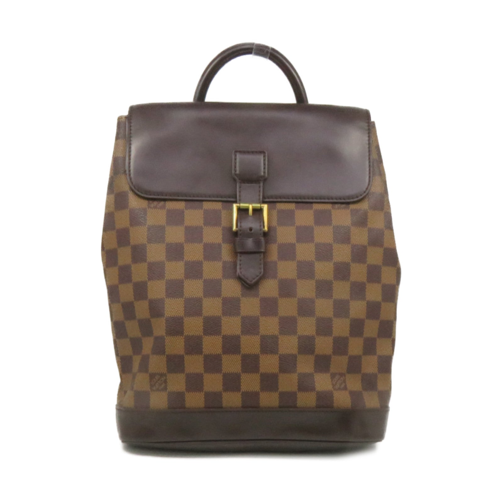 LOUIS VUITTON Damier Soho Backpack金扣背包啡色
