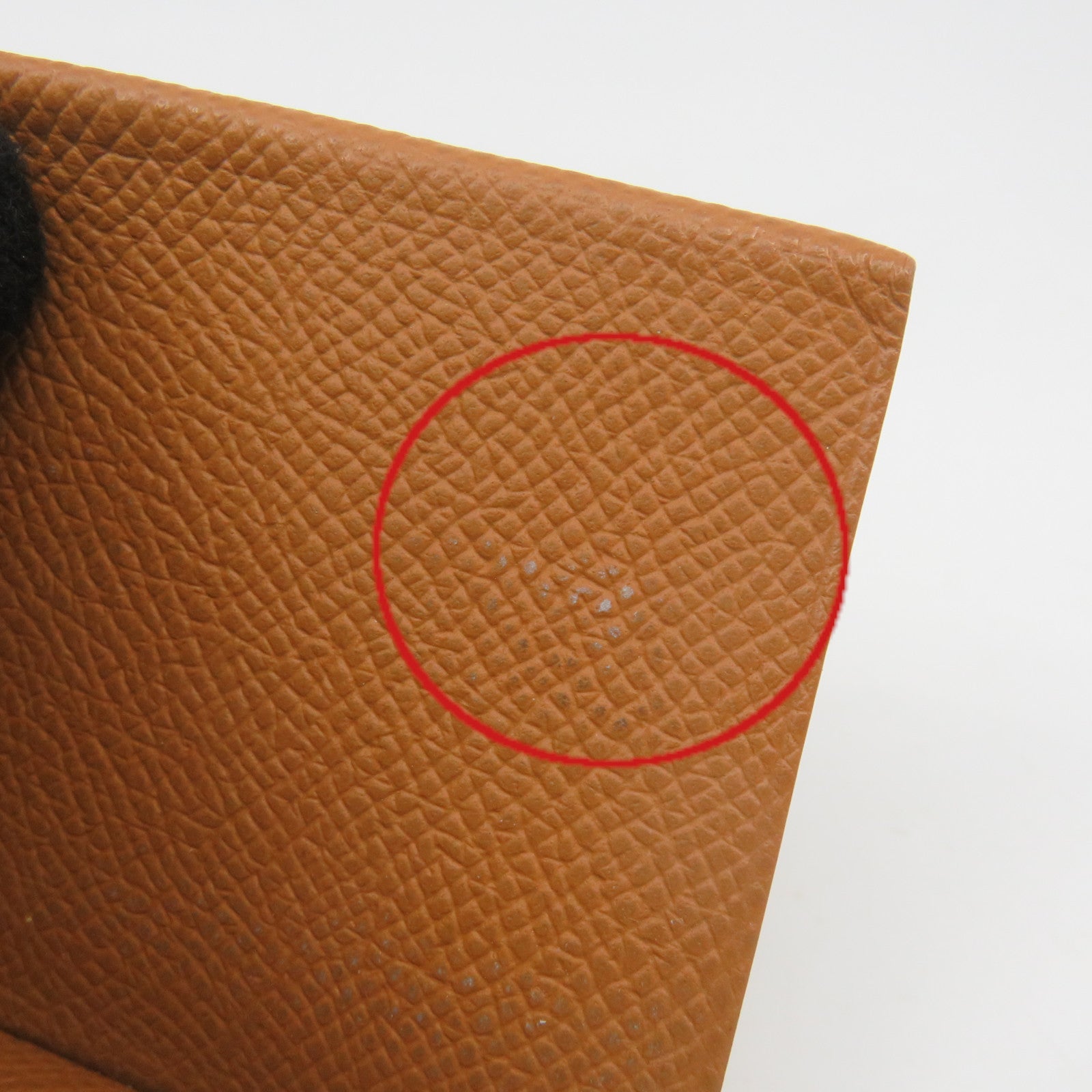 HERMES Epsom皮革Card Case卡套Gold啡色