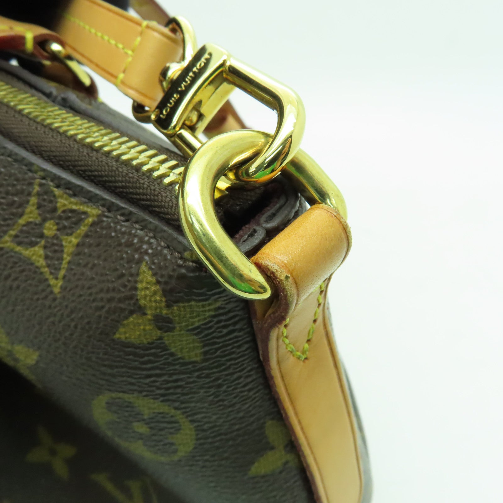 LOUIS VUITTON Monogram Turenne PM金扣手挽肩背兩用袋啡色