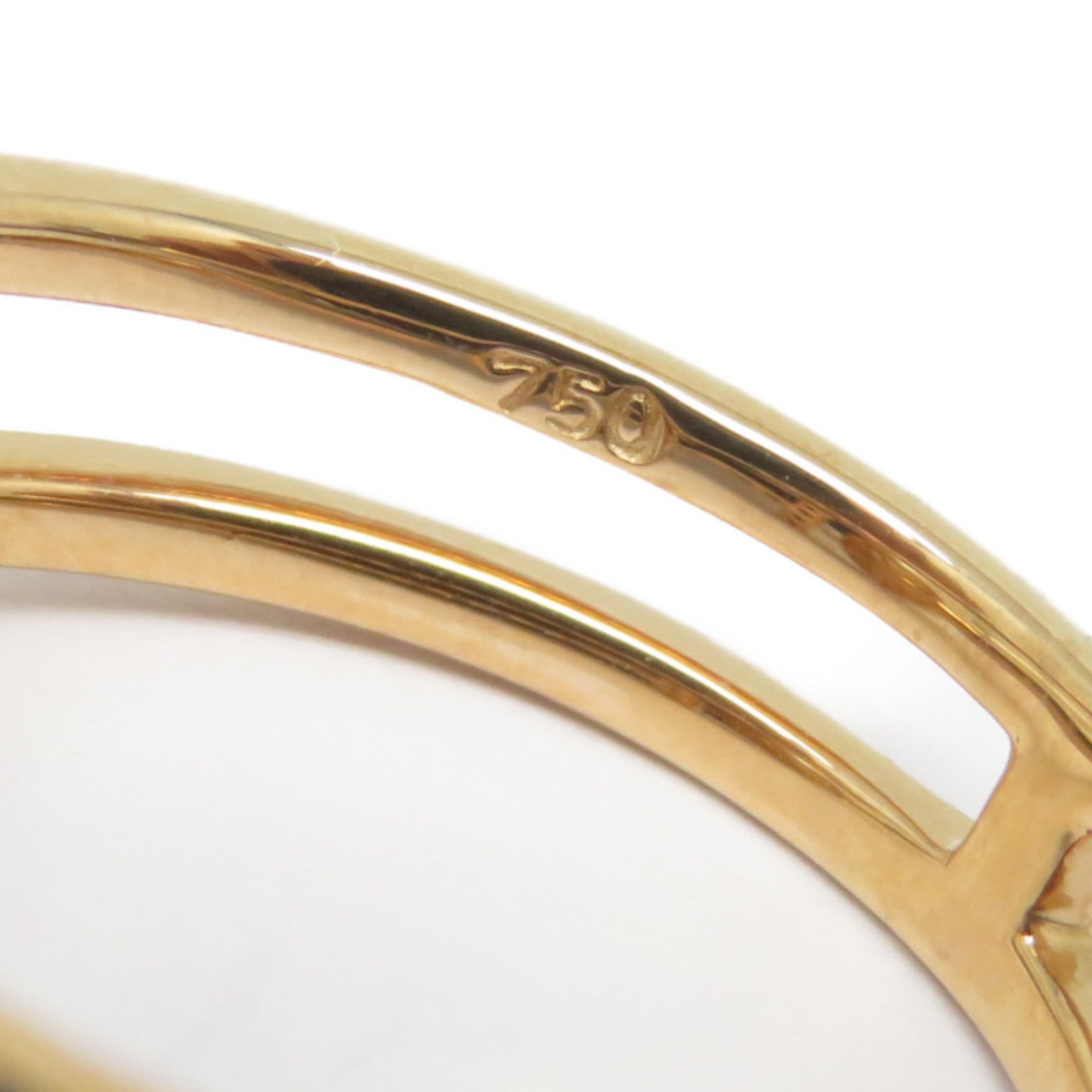 JEWELRY 18K玫瑰金Pearl Diamond Ring 2.97ct珍珠/0.323ct鑽石戒指US#6.75