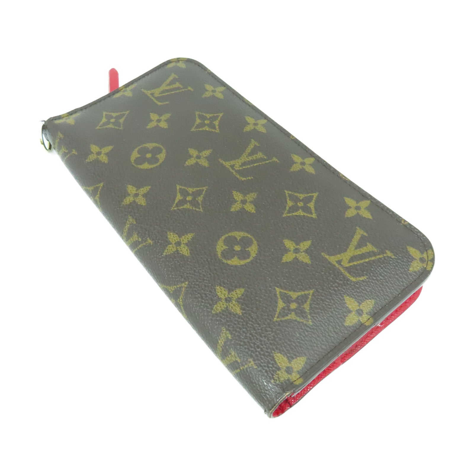 LOUIS VUITTON Monogram Insolite Long Wallet金扣長錢包啡色