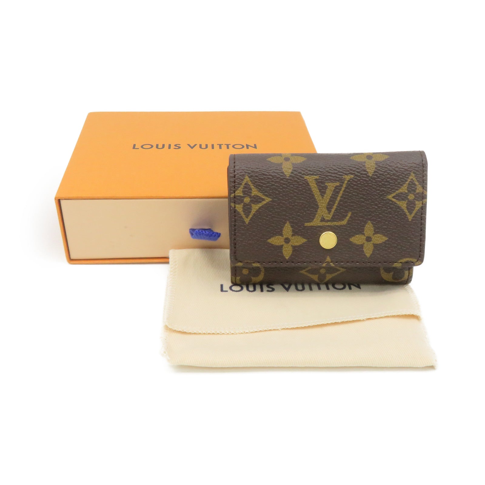 LOUIS VUITTON Monogram Micro Wallet迷你钱包啡色