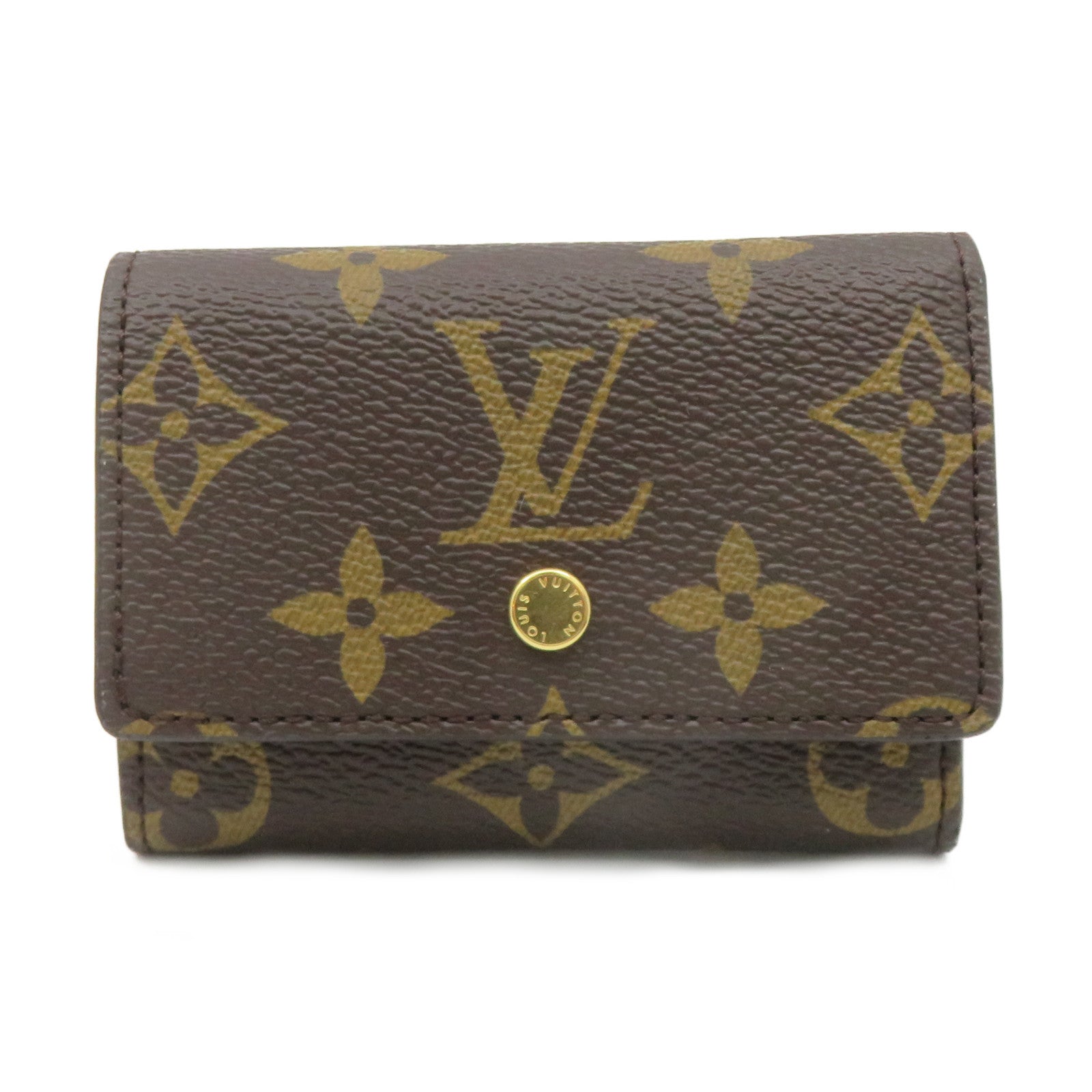 LOUIS VUITTON Monogram Micro Wallet迷你錢包啡色