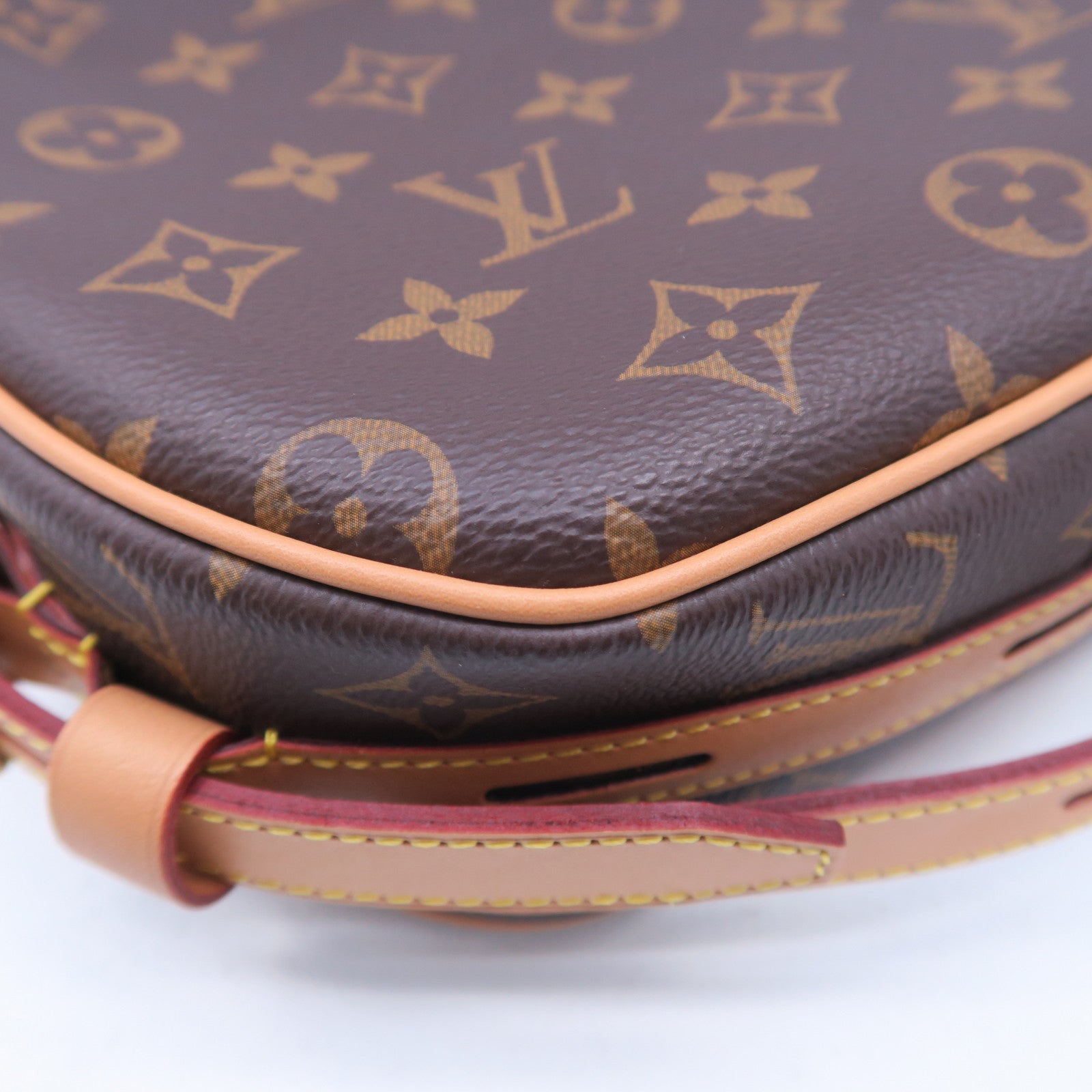 LOUIS VUITTON Monogram Boite Chapean Soulpe MM金扣肩背袋啡色