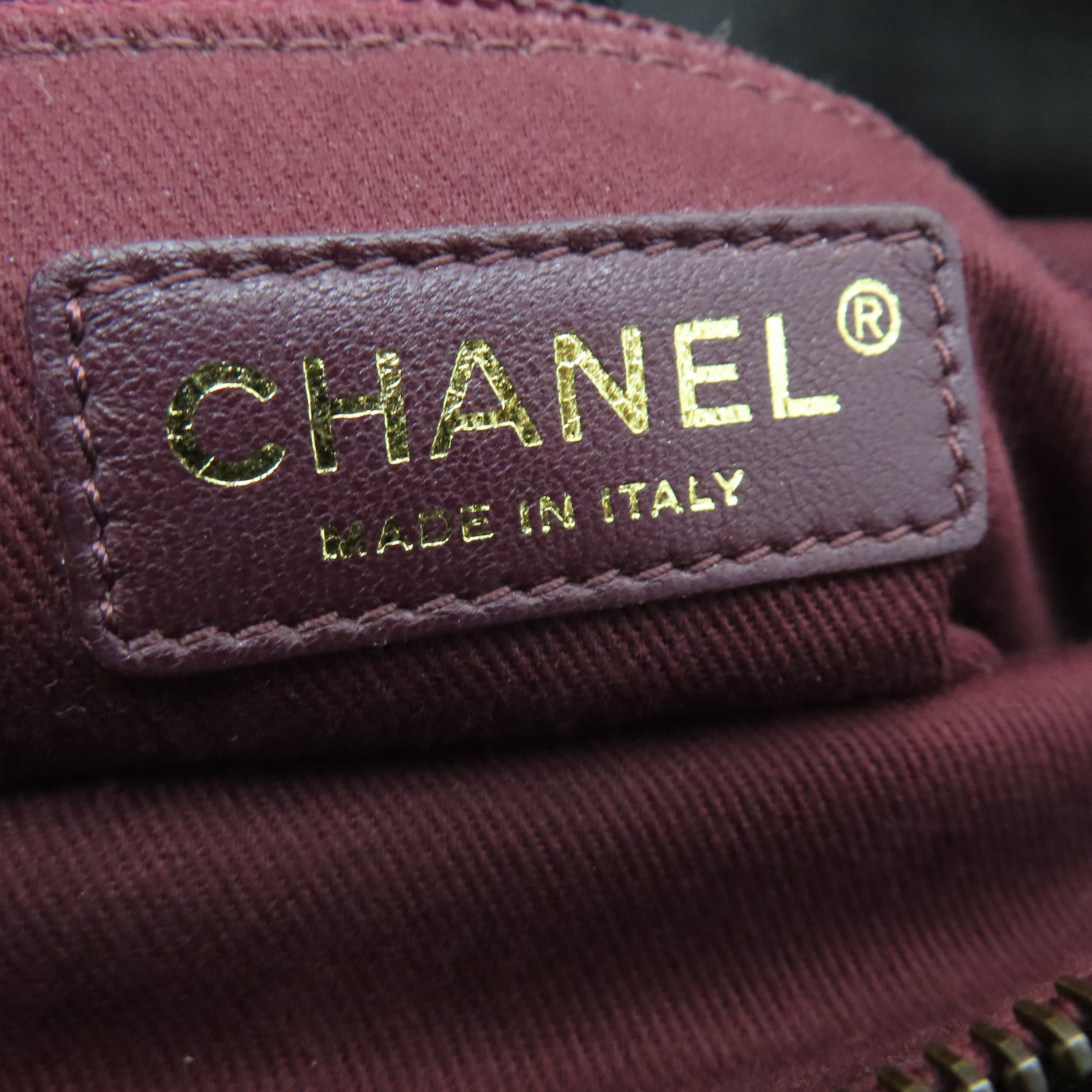 CHANEL 菱格牛皮皮革Shoulder Bag金扣手挽肩背两用袋黑色