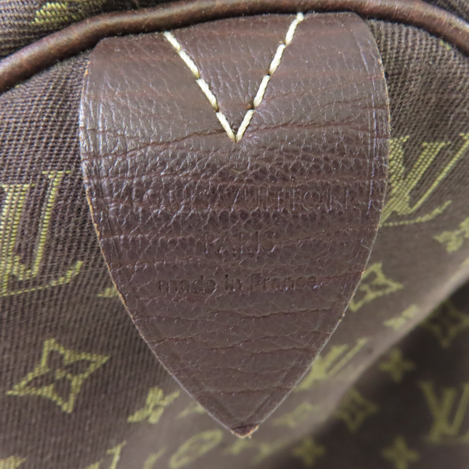 LOUIS VUITTON Monogram Mini Speedy 30 Handbag金扣手挽袋啡色