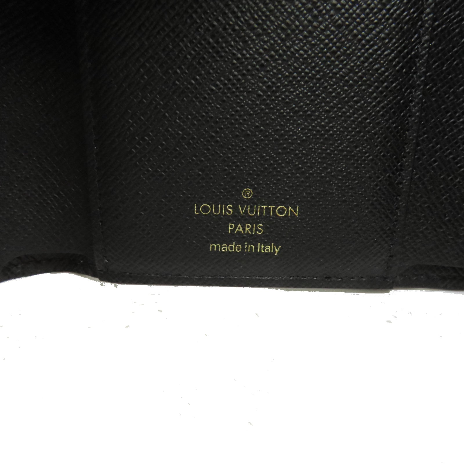 LOUIS VUITTON Monogram Reverse Victorine Mini Wallet 金扣短錢包啡色