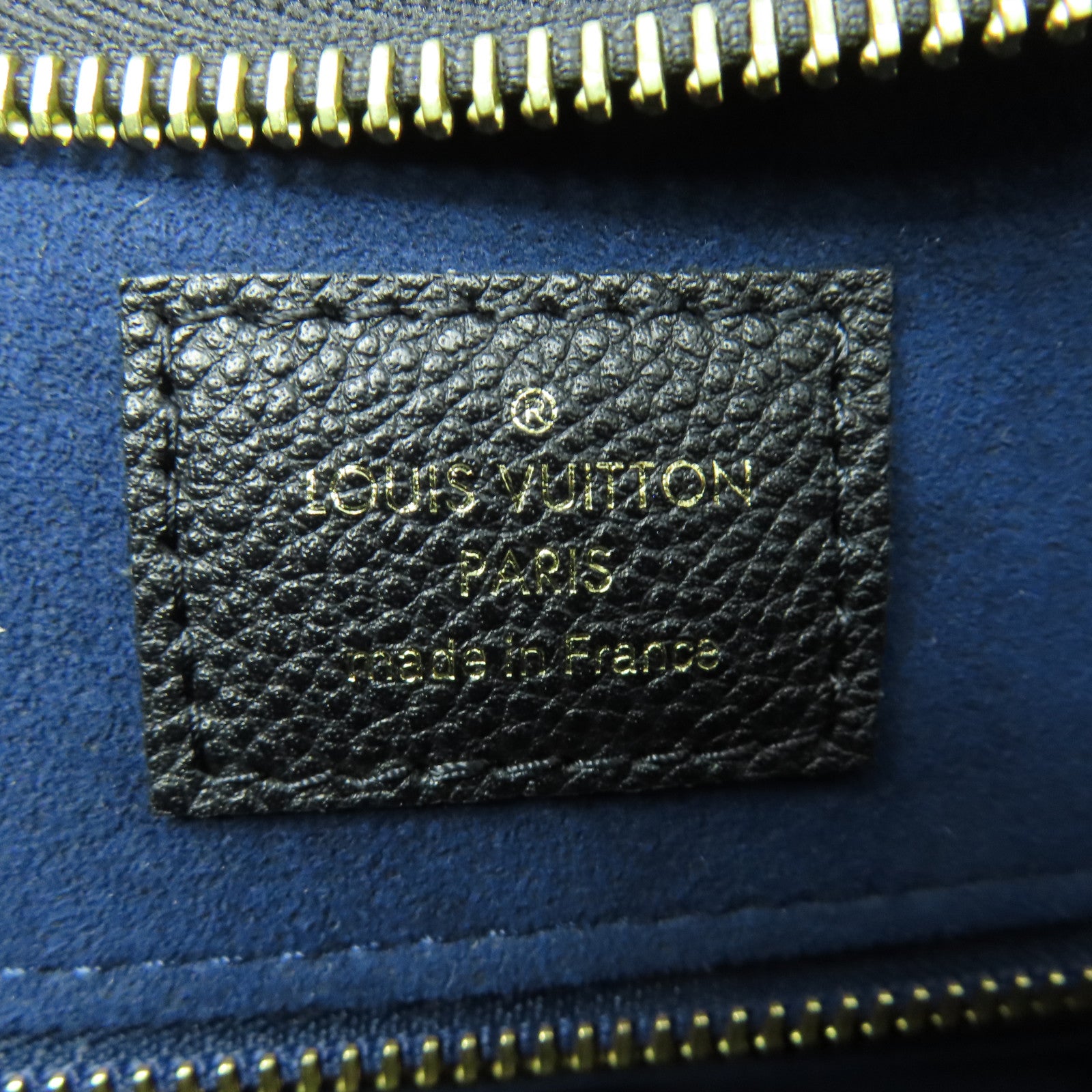LOUIS VUITTON Monogram Empreinte Carry AII PM金扣肩背袋黑色