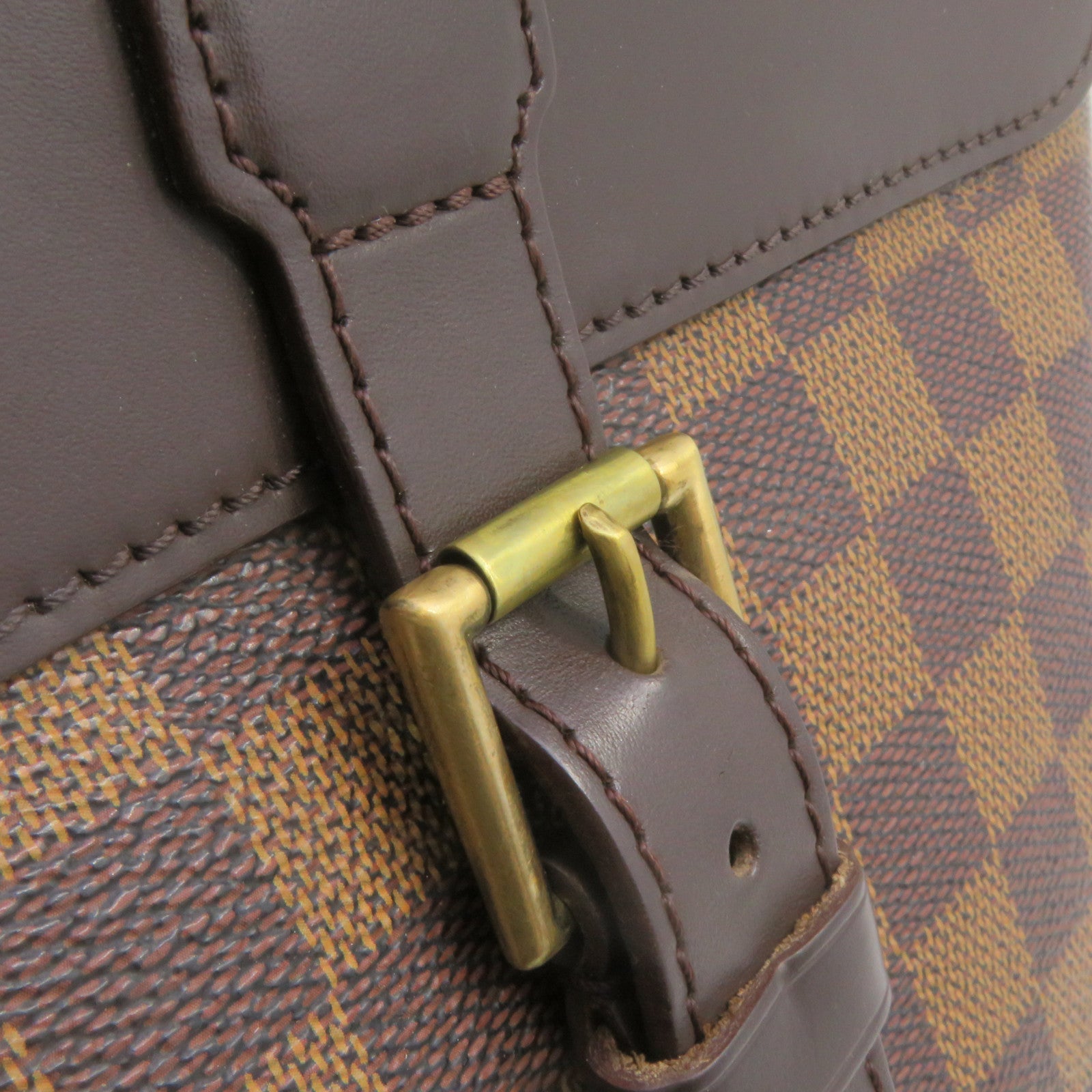 LOUIS VUITTON Damier Soho Backpack金扣背包啡色