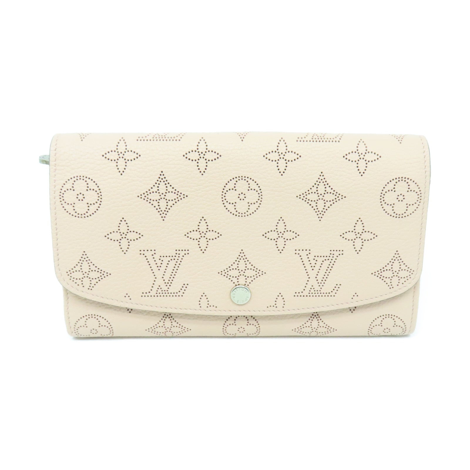 LOUIS VUITTON Mahina Iris Long Wallet金扣长钱包粉红色
