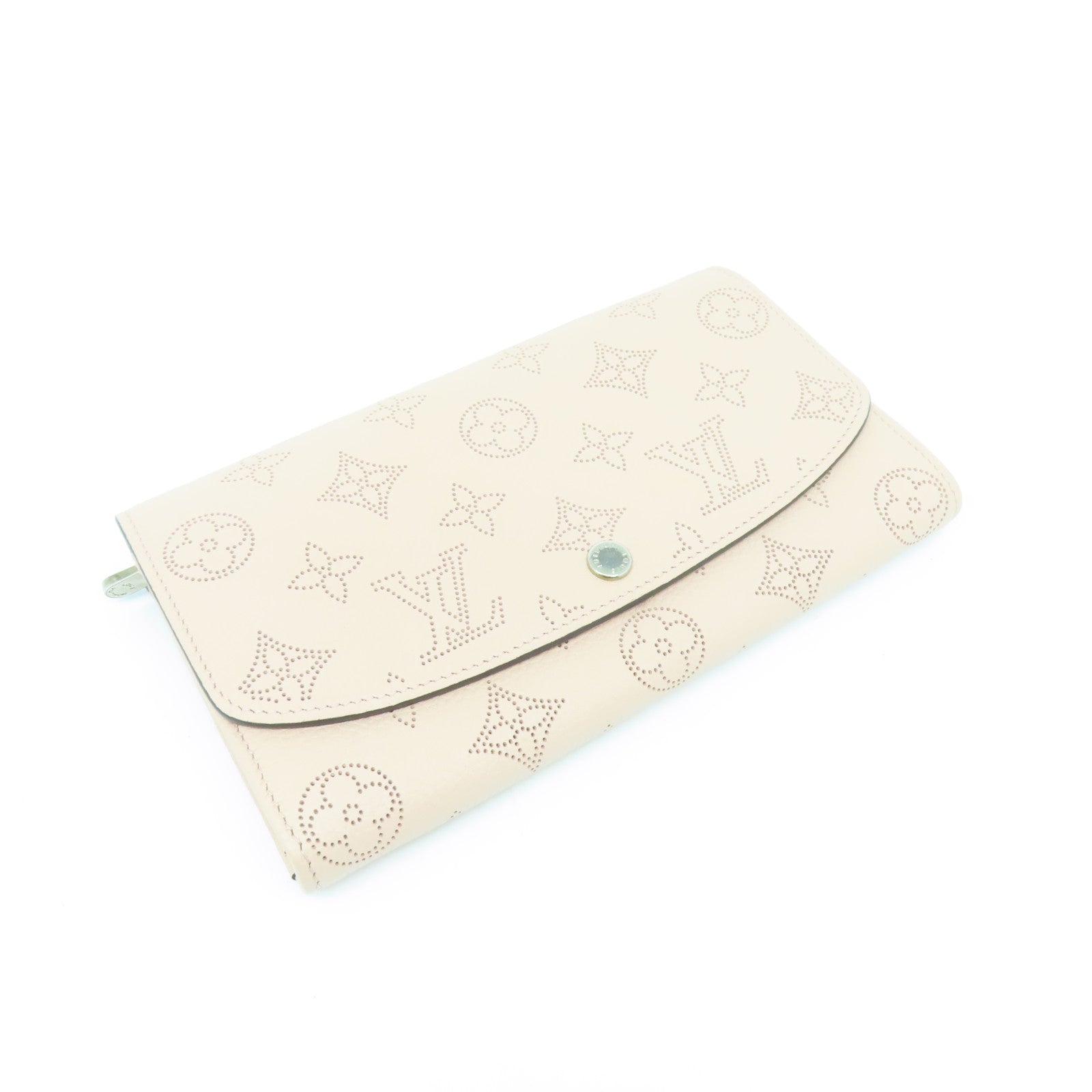 LOUIS VUITTON Mahina Iris Long Wallet金扣长钱包粉红色