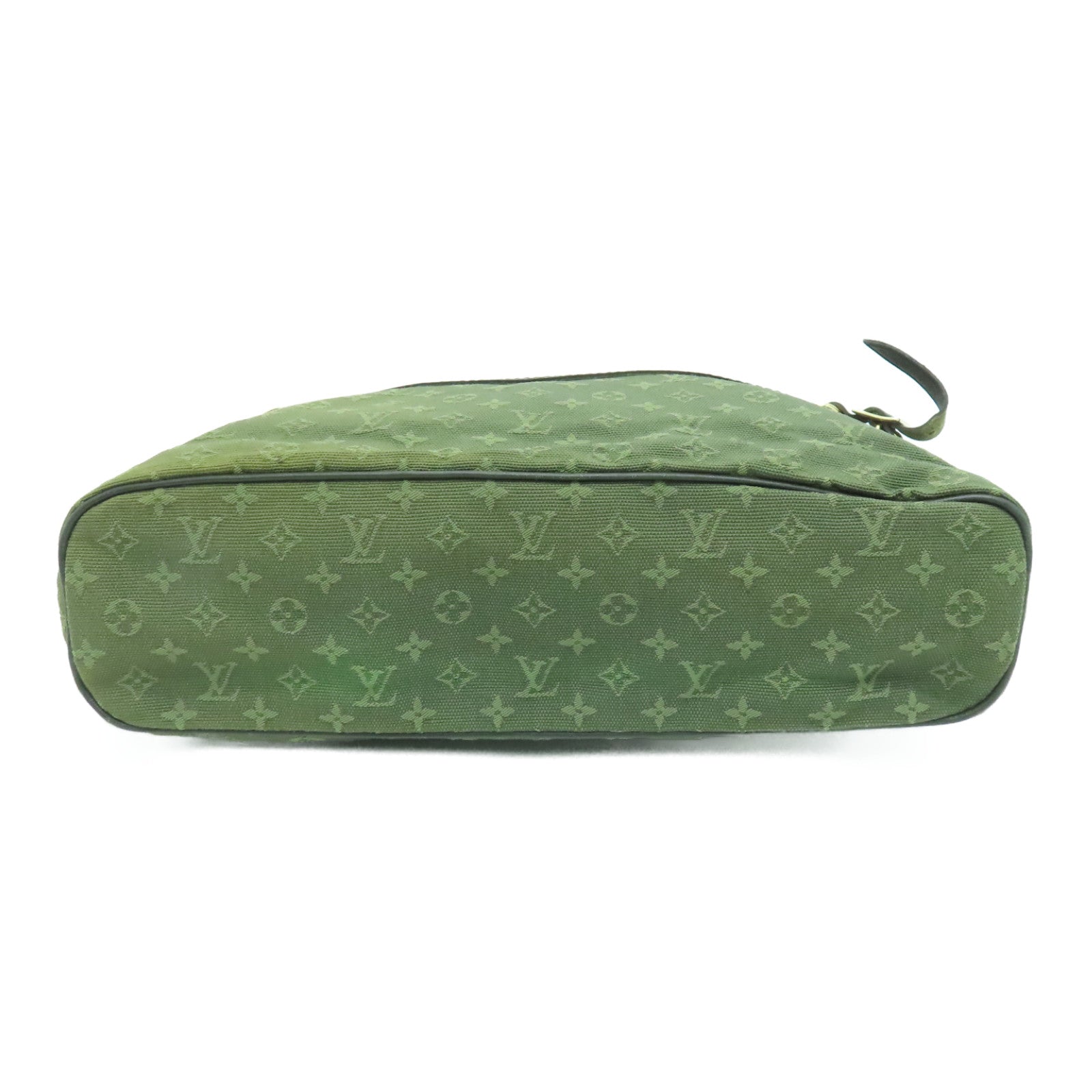 LOUIS VUITTON Monogram Mini Lucille PM金扣肩背袋绿色