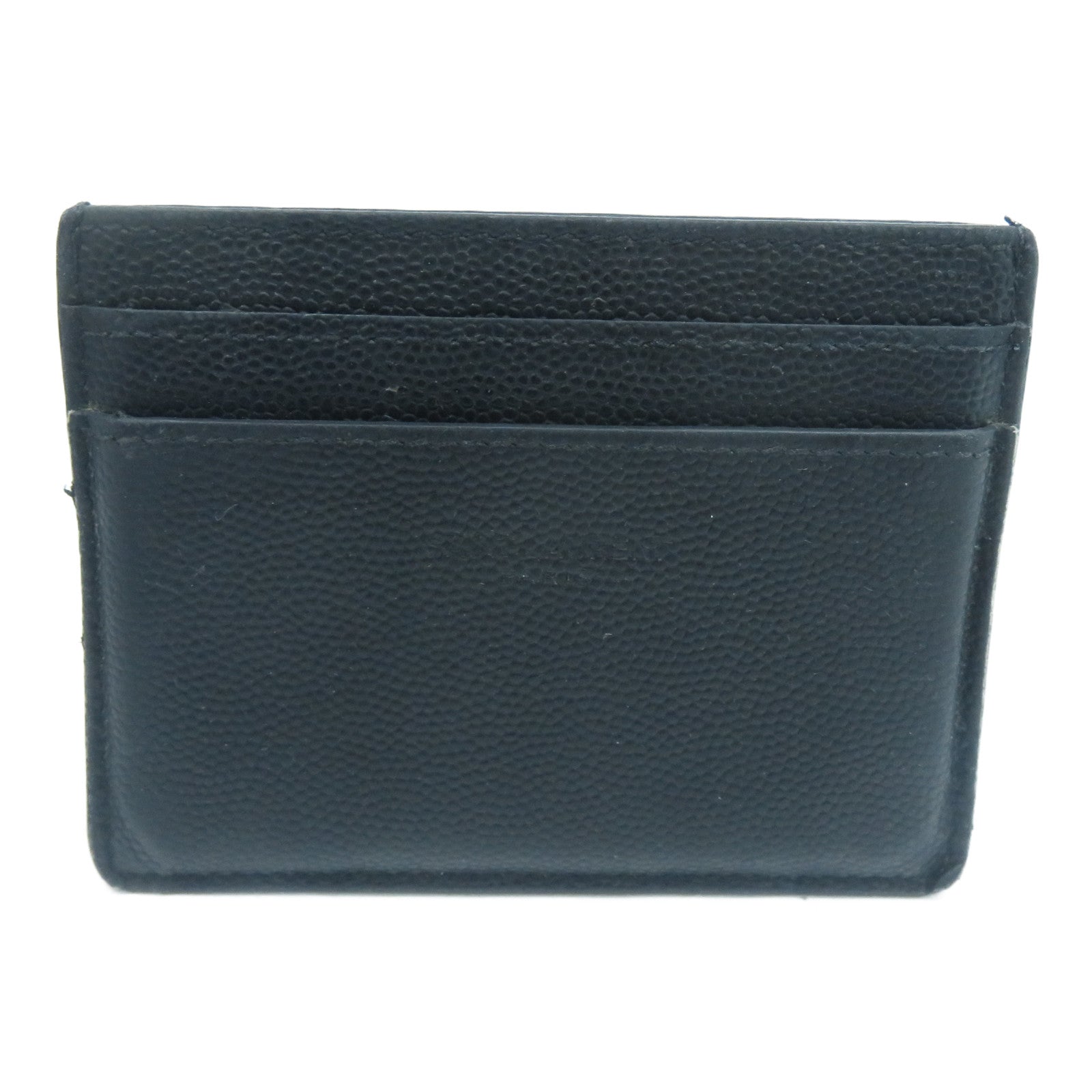 SAINT LAURENT 【激減優惠】牛皮皮革Card Case卡片套黑色