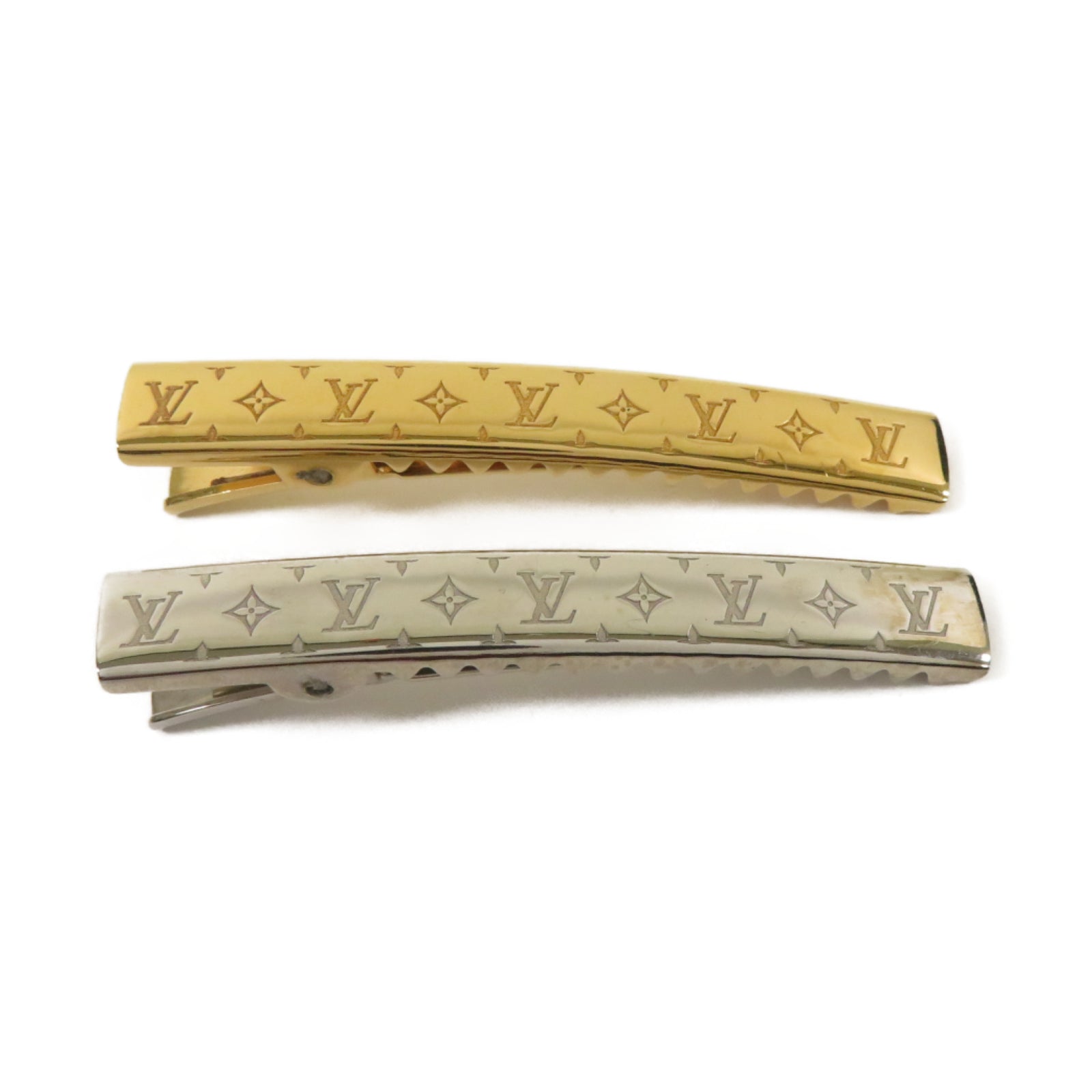 LOUIS VUITTON 金屬Hairpin Set髮夾金色/銀色