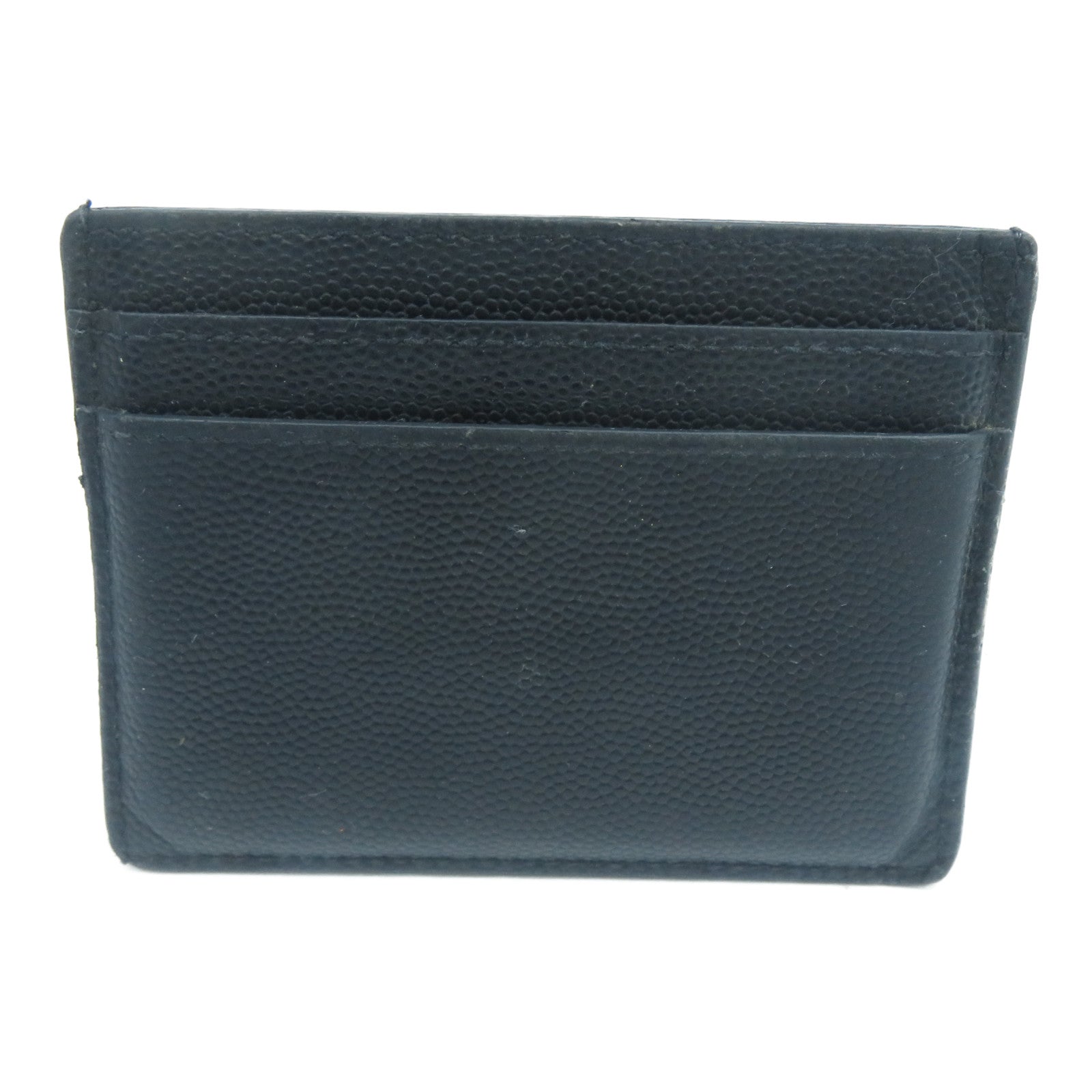 SAINT LAURENT 【激減優惠】牛皮皮革Card Case卡片套黑色
