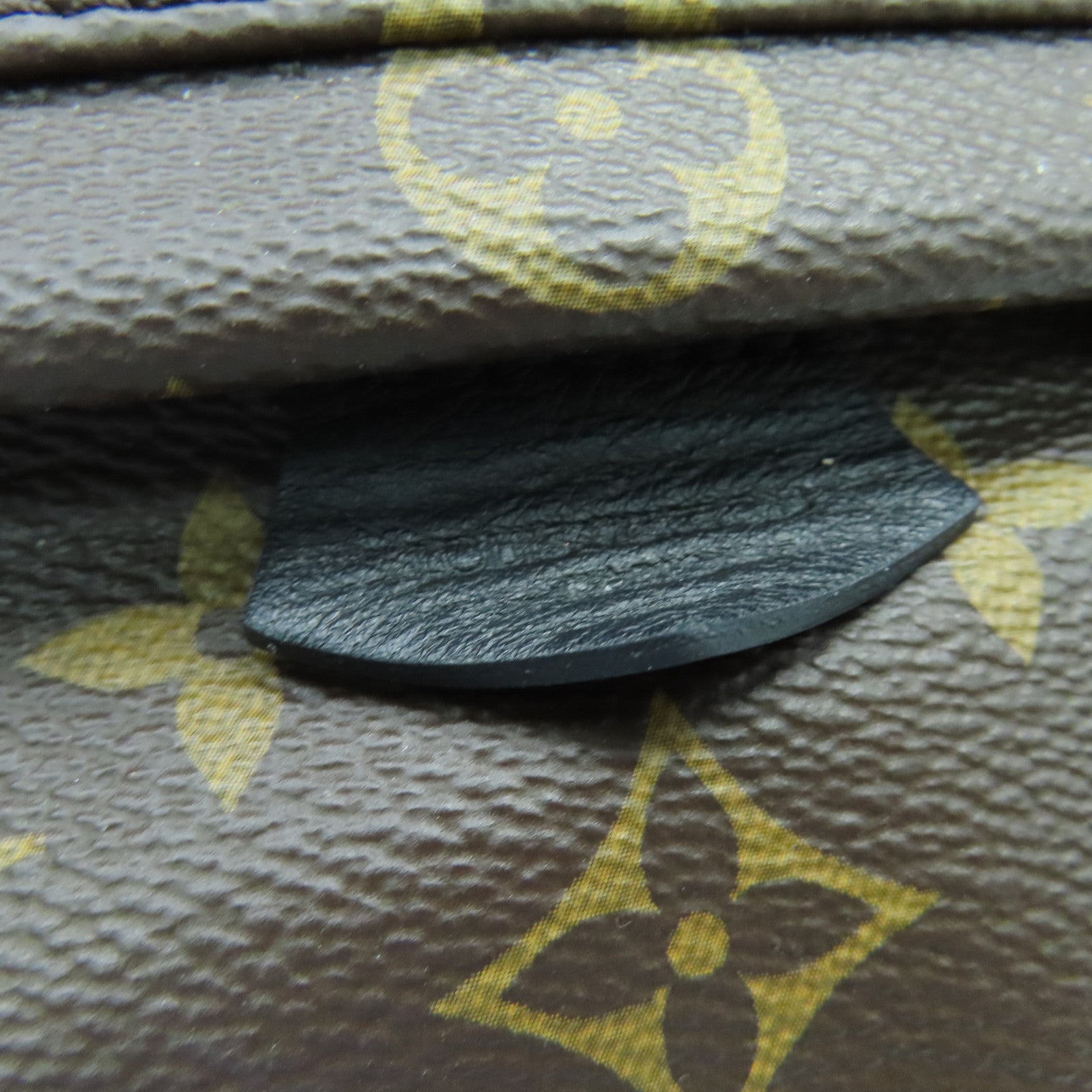 LOUIS VUITTON Monogram Palm Spring Mini金扣背包棕色