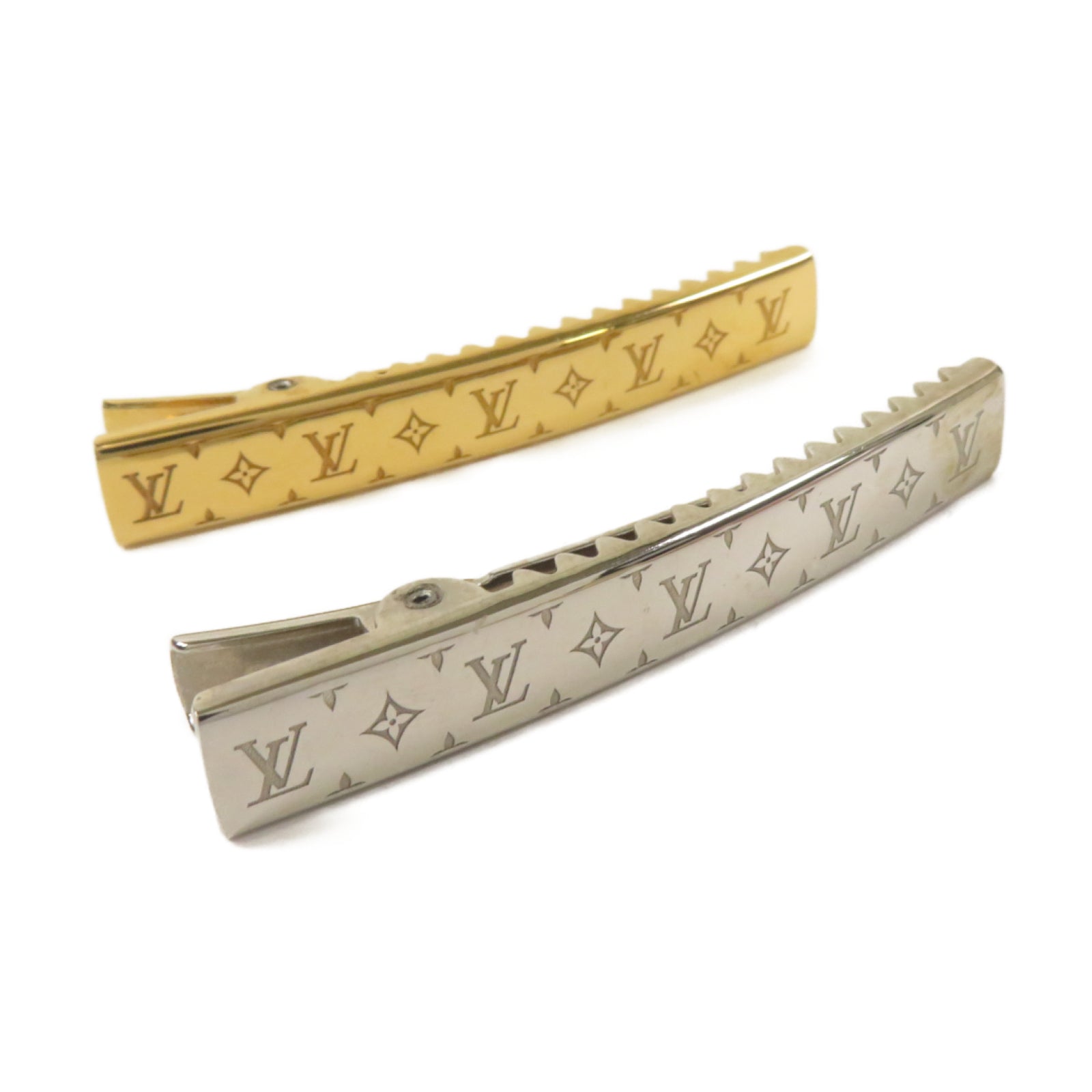 LOUIS VUITTON 金屬Hairpin Set髮夾金色/銀色