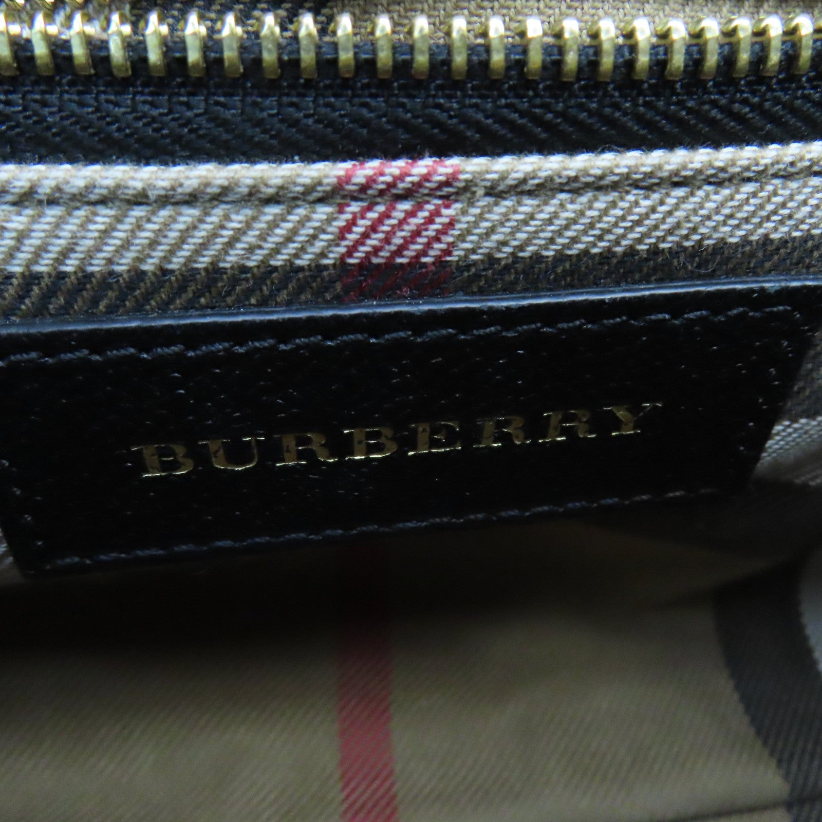 BURBERRY 【激減優惠】牛皮皮革Shoulder Bag肩背袋黑色
