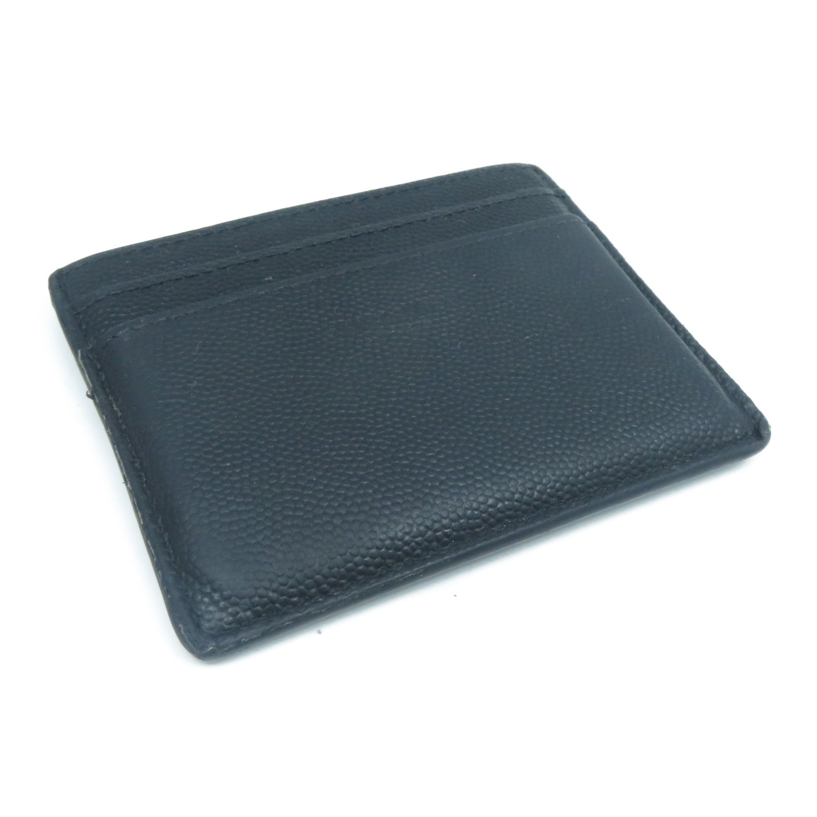 SAINT LAURENT 【激減優惠】牛皮皮革Card Case卡片套黑色