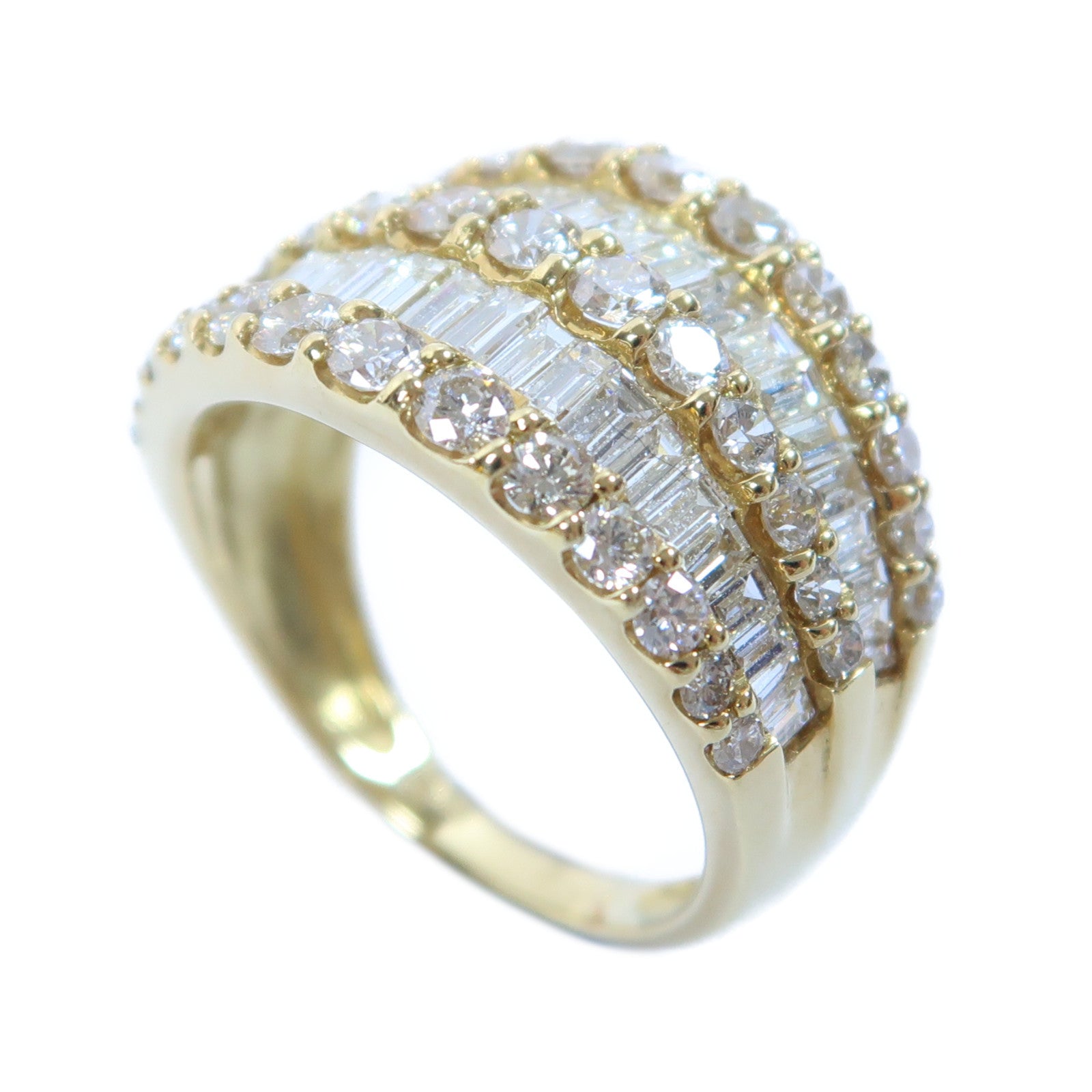 JEWELRY 18K黃金Diamond Ring 2.00ct鑽石戒指US#5.5