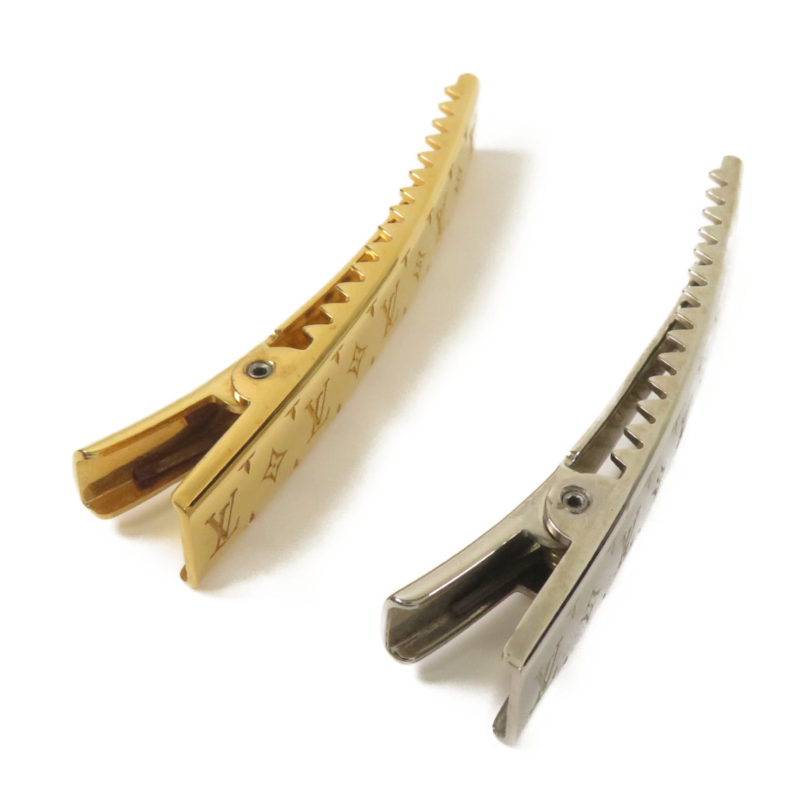 LOUIS VUITTON 金屬Hairpin Set髮夾金色/銀色