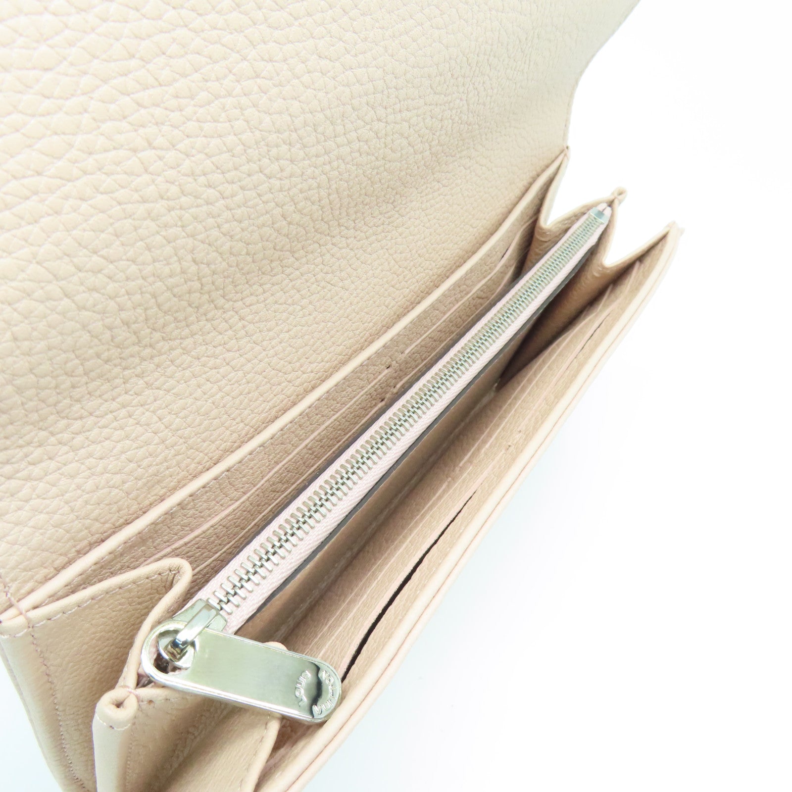 LOUIS VUITTON Mahina Iris Long Wallet金扣长钱包粉红色